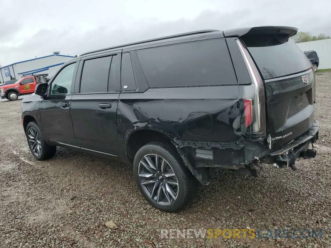 2 Photograph of a damaged car 1GYS4RKL1PR156900 CADILLAC ESCALADE 2023