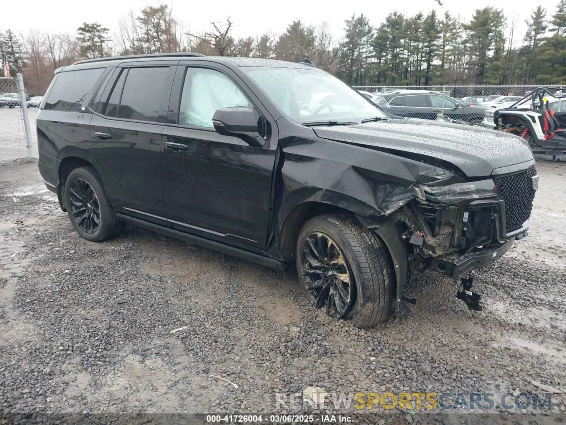 1 Photograph of a damaged car 1GYS4GKLXRR174772 CADILLAC ESCALADE 2024