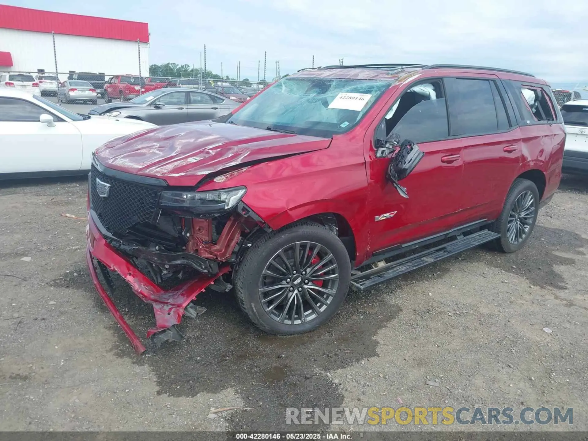 2 Photograph of a damaged car 1GYS4HK99RR339334 CADILLAC ESCALADE 2024