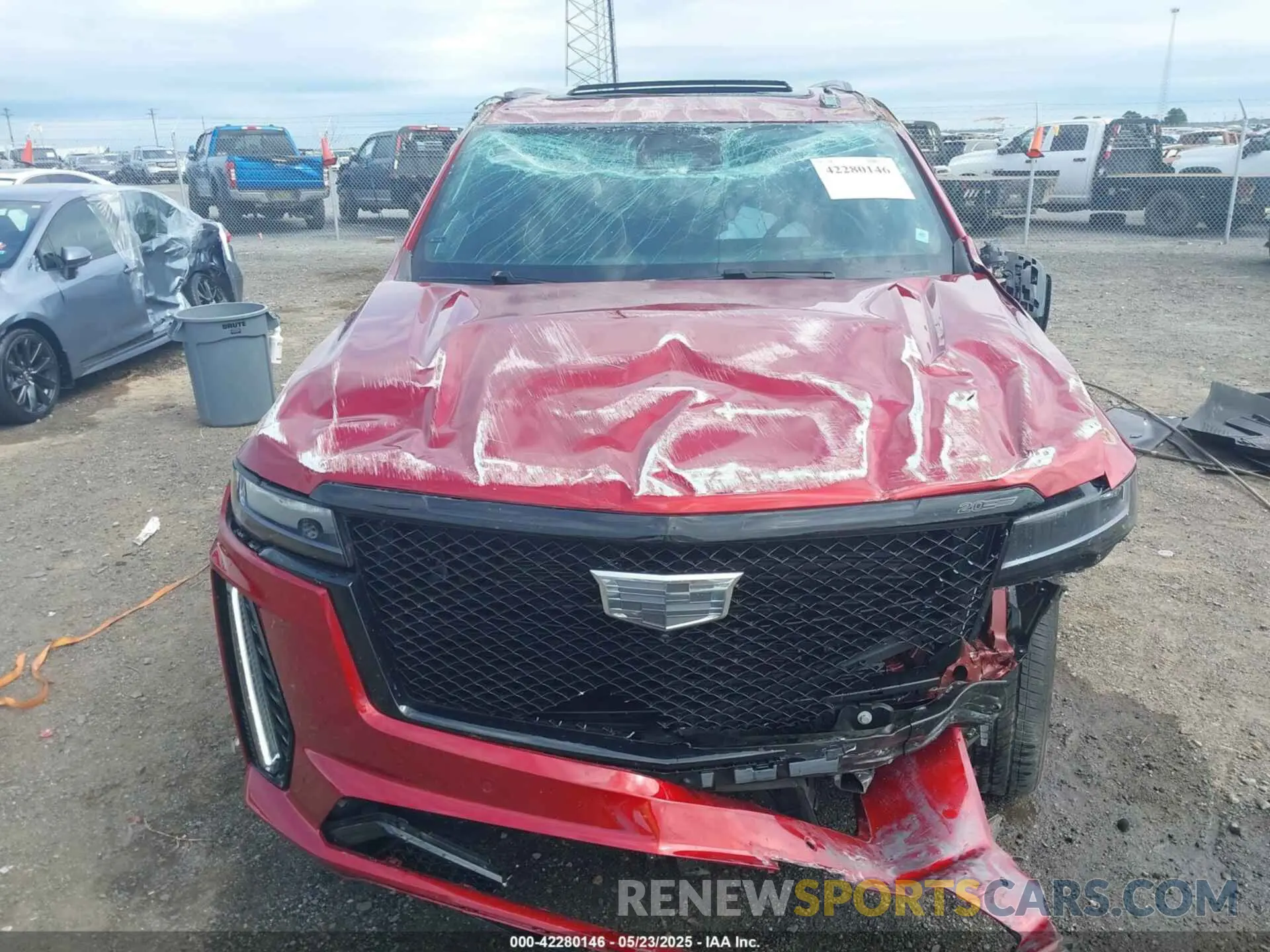 6 Photograph of a damaged car 1GYS4HK99RR339334 CADILLAC ESCALADE 2024