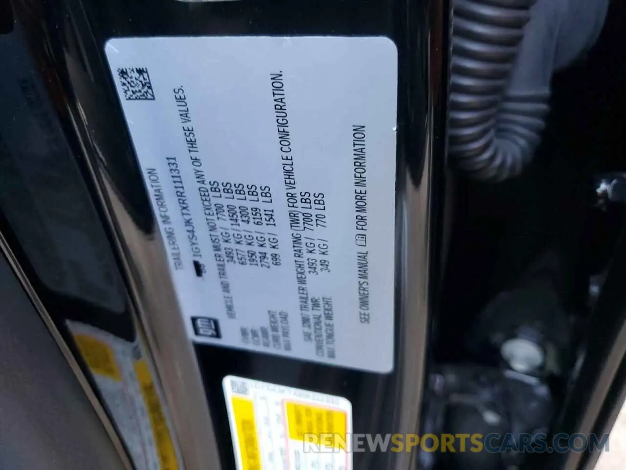 14 Фотография поврежденного автомобиля 1GYS4JKTXRR111331 CADILLAC ESCALADE 2024