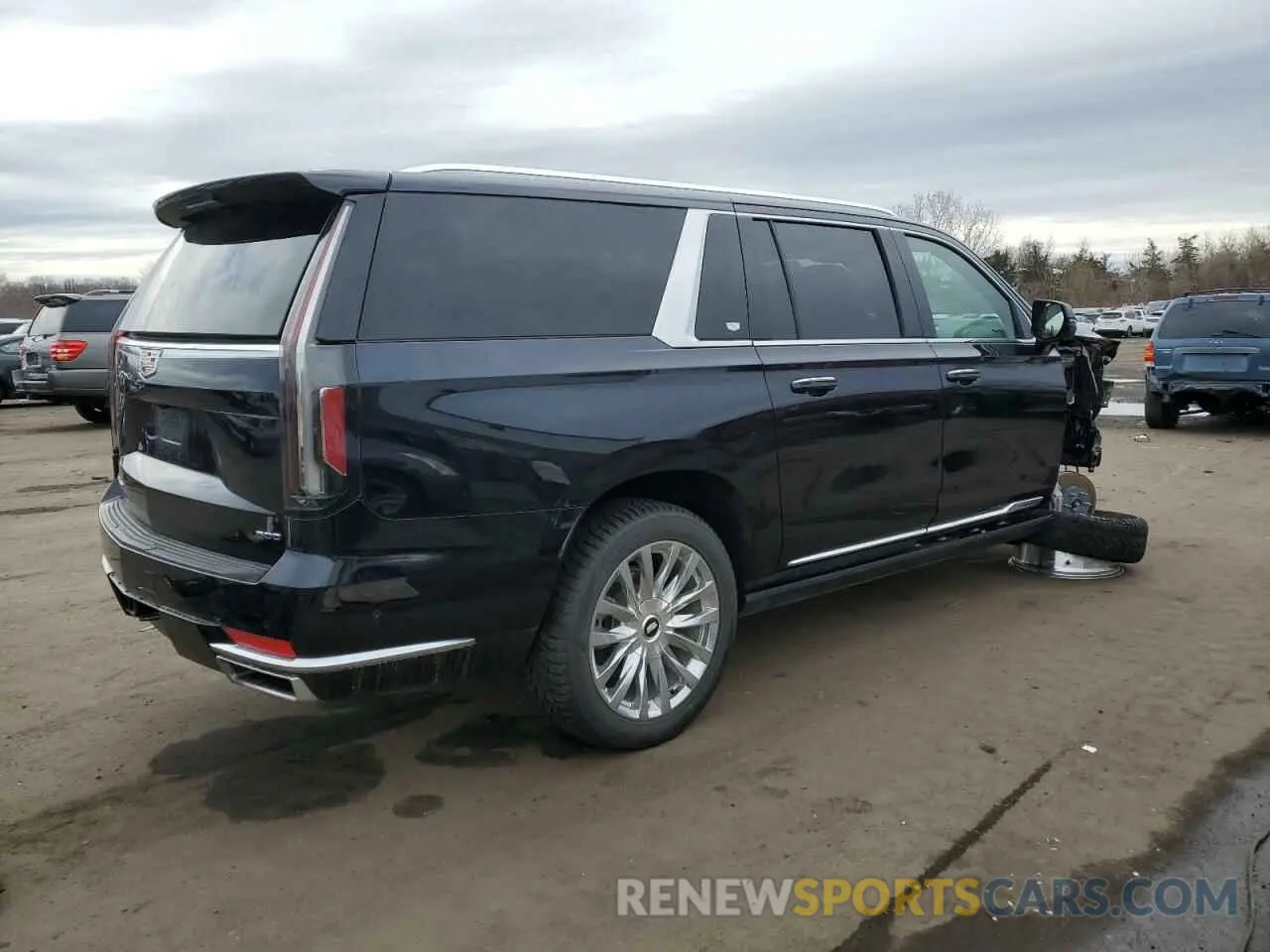 3 Фотография поврежденного автомобиля 1GYS4LKL6RR256491 CADILLAC ESCALADE 2024