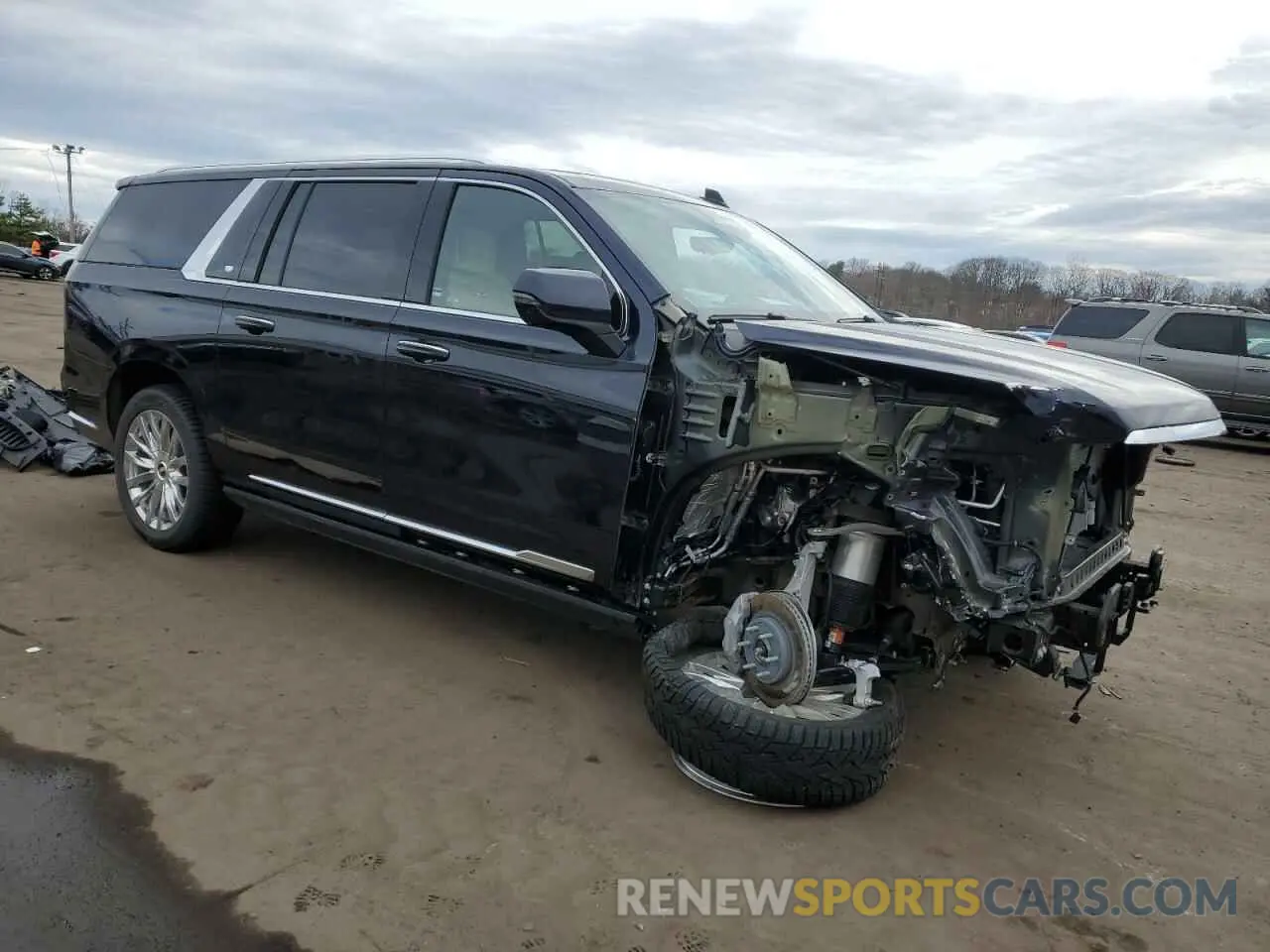4 Фотография поврежденного автомобиля 1GYS4LKL6RR256491 CADILLAC ESCALADE 2024