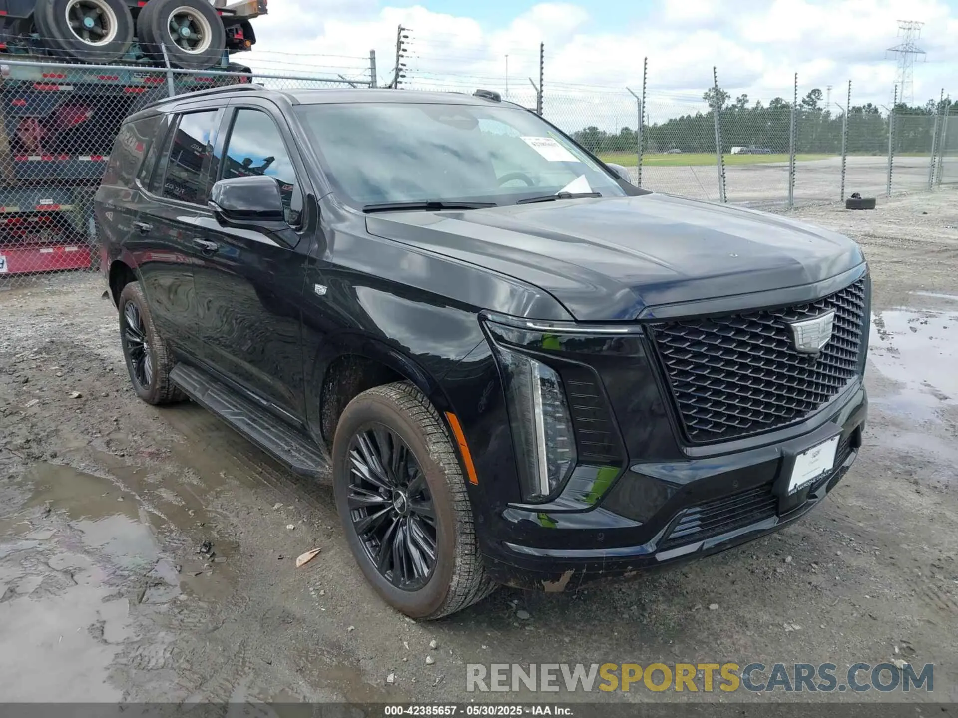 1 Photograph of a damaged car 1GYS9ERL6SR126042 CADILLAC ESCALADE 2025