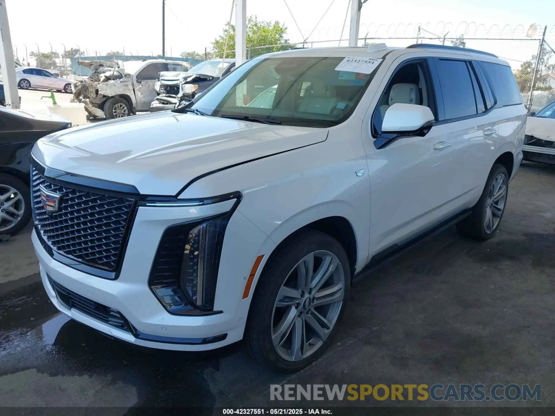 2 Photograph of a damaged car 1GYS9GRL5SR121703 CADILLAC ESCALADE 2025
