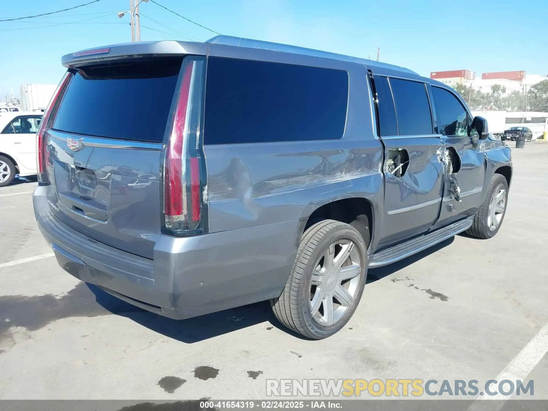 4 Фотография поврежденного автомобиля 1GYS3HKJ3LR224930 CADILLAC ESCALADE ESV 2020