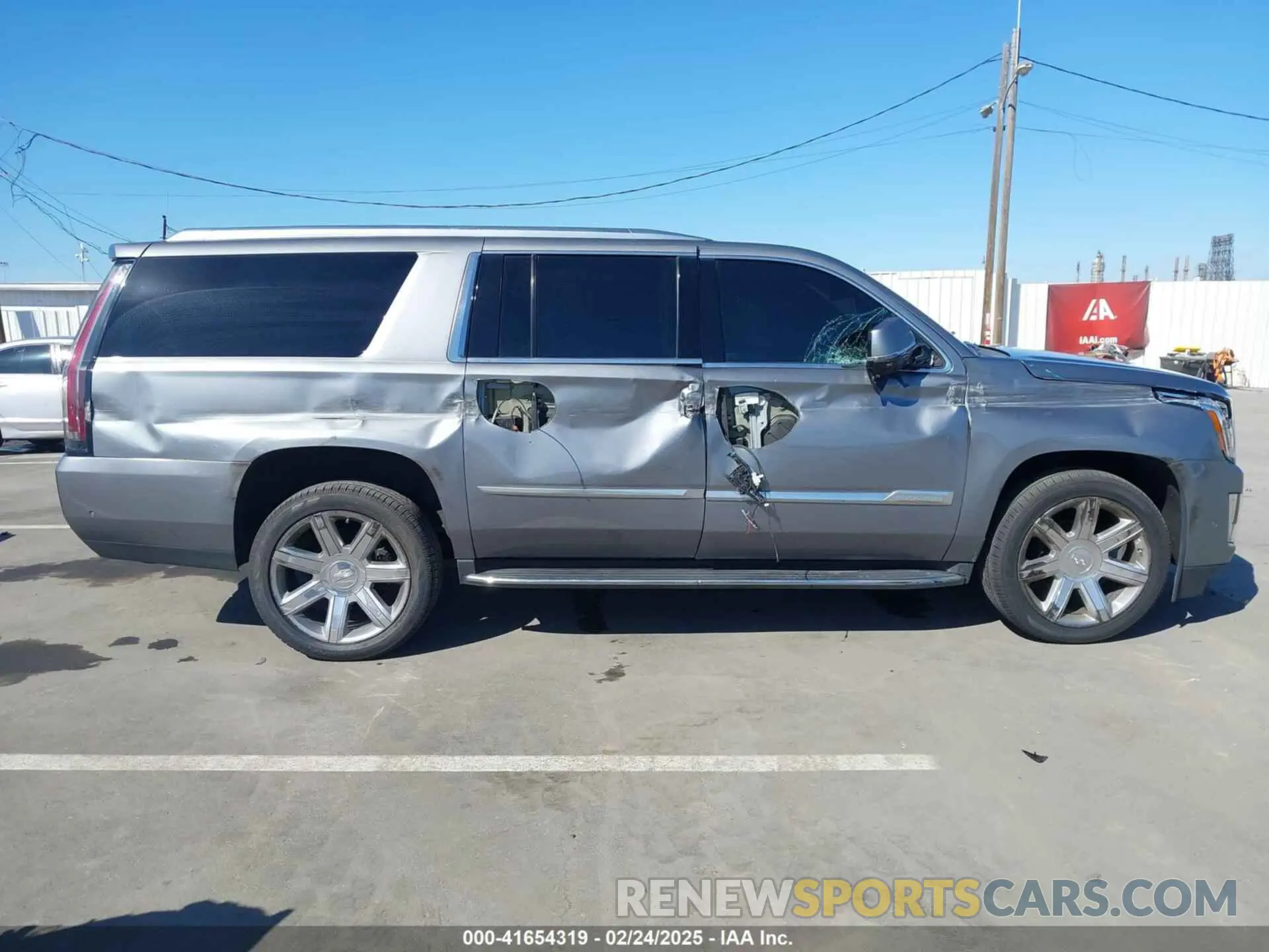 6 Фотография поврежденного автомобиля 1GYS3HKJ3LR224930 CADILLAC ESCALADE ESV 2020