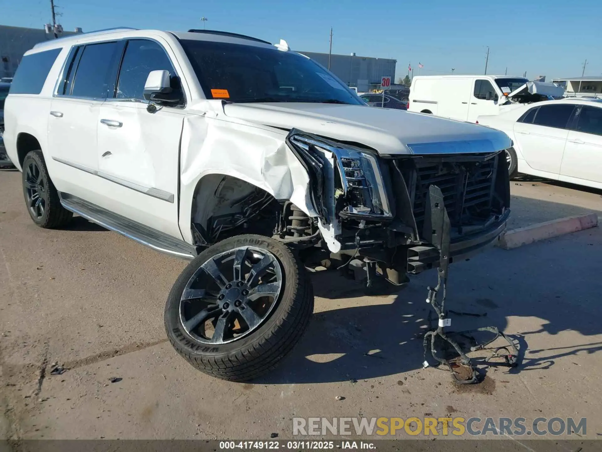 6 Фотография поврежденного автомобиля 1GYS3HKJ9LR130423 CADILLAC ESCALADE ESV 2020