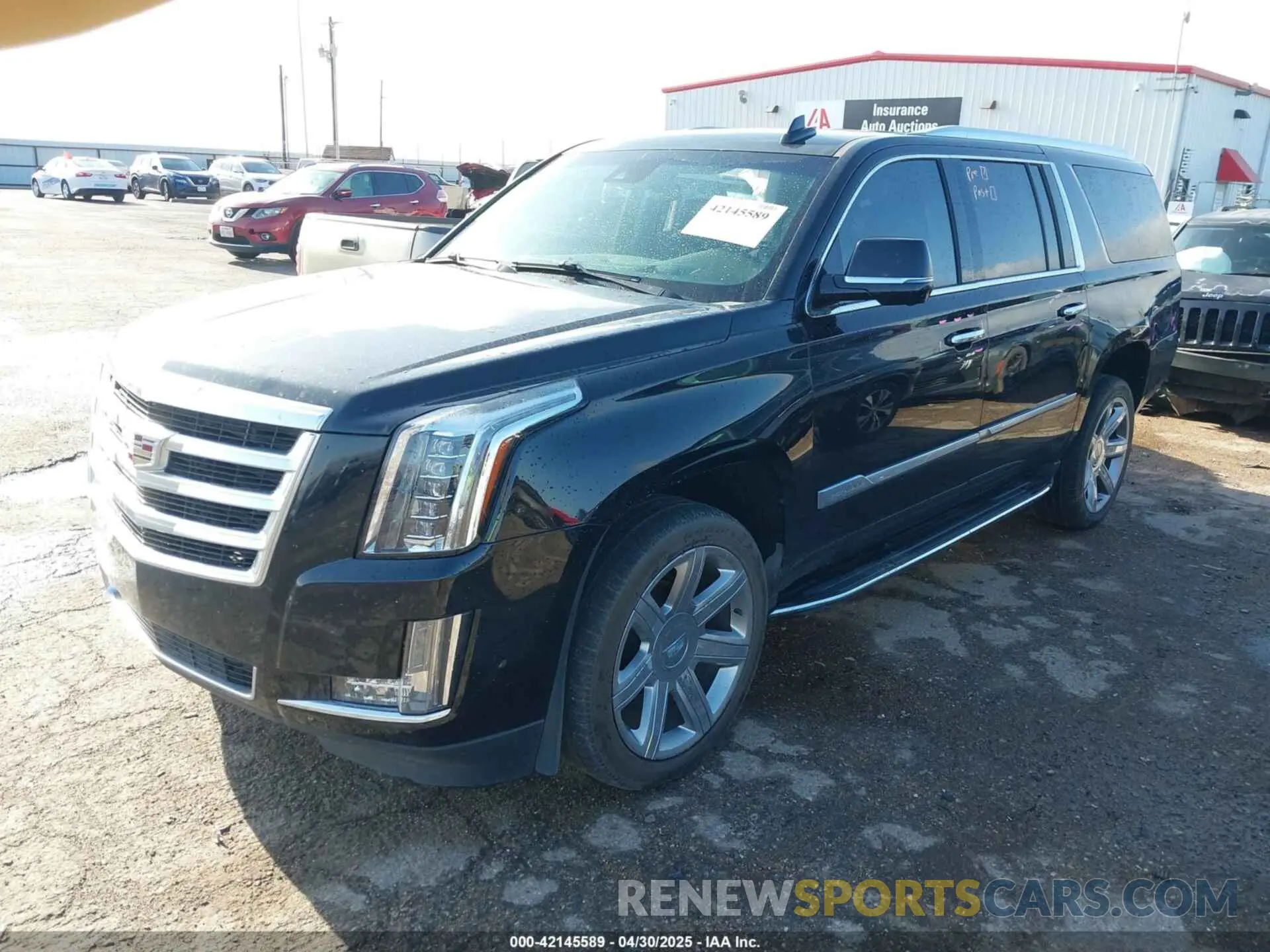 2 Photograph of a damaged car 1GYS3HKJXLR138403 CADILLAC ESCALADE ESV 2020