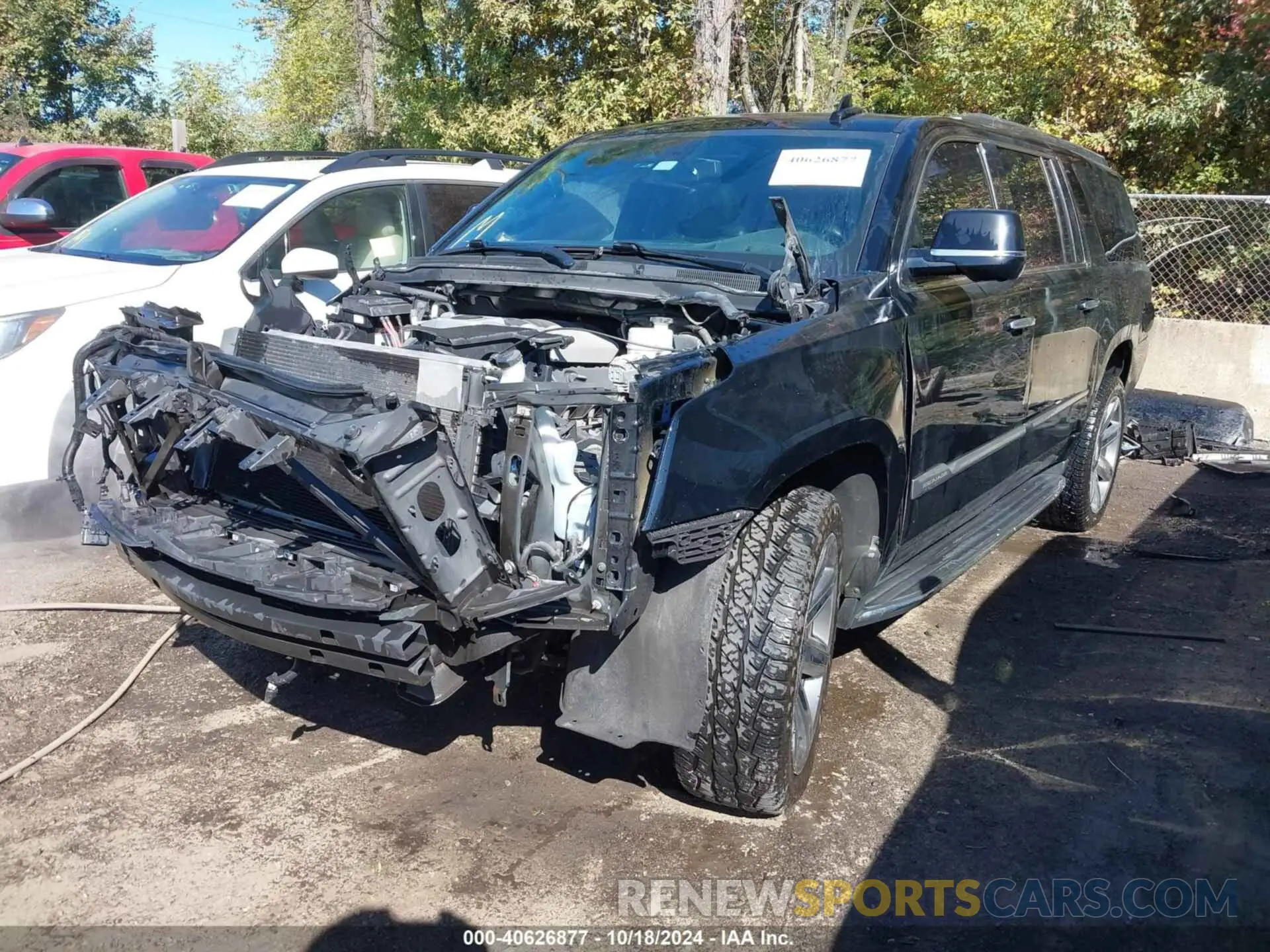 2 Photograph of a damaged car 1GYS3JKJ5LR156749 CADILLAC ESCALADE ESV 2020