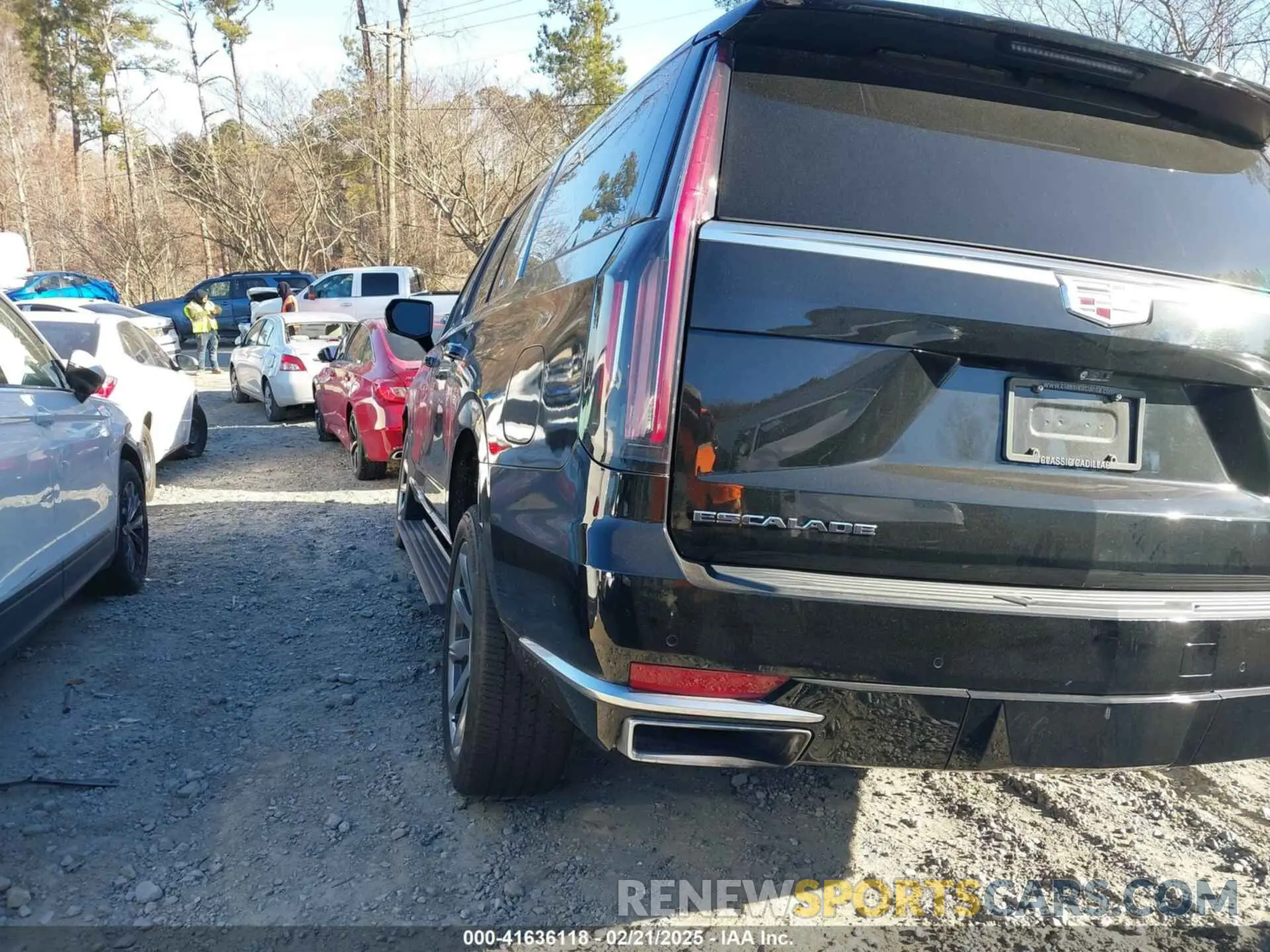 3 Фотография поврежденного автомобиля 1GYS3MKL7MR264908 CADILLAC ESCALADE ESV 2021