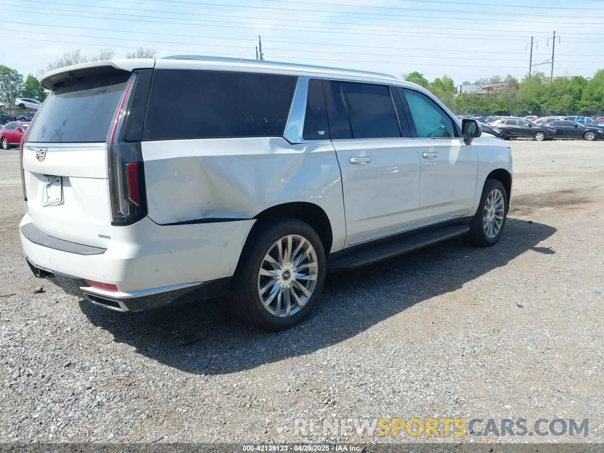4 Photograph of a damaged car 1GYS4KKLXMR431568 CADILLAC ESCALADE ESV 2021