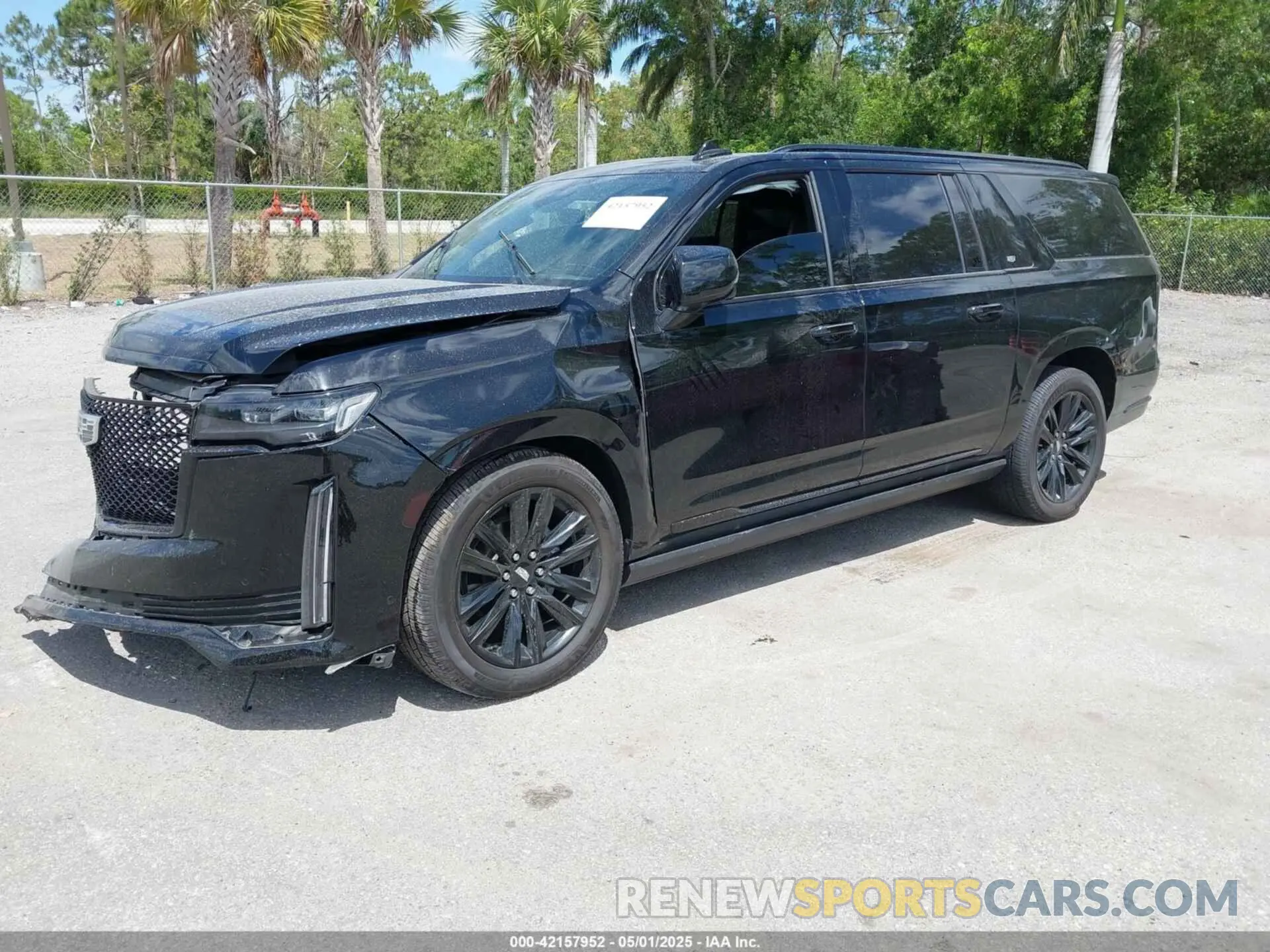 2 Photograph of a damaged car 1GYS4PKLXMR275092 CADILLAC ESCALADE ESV 2021