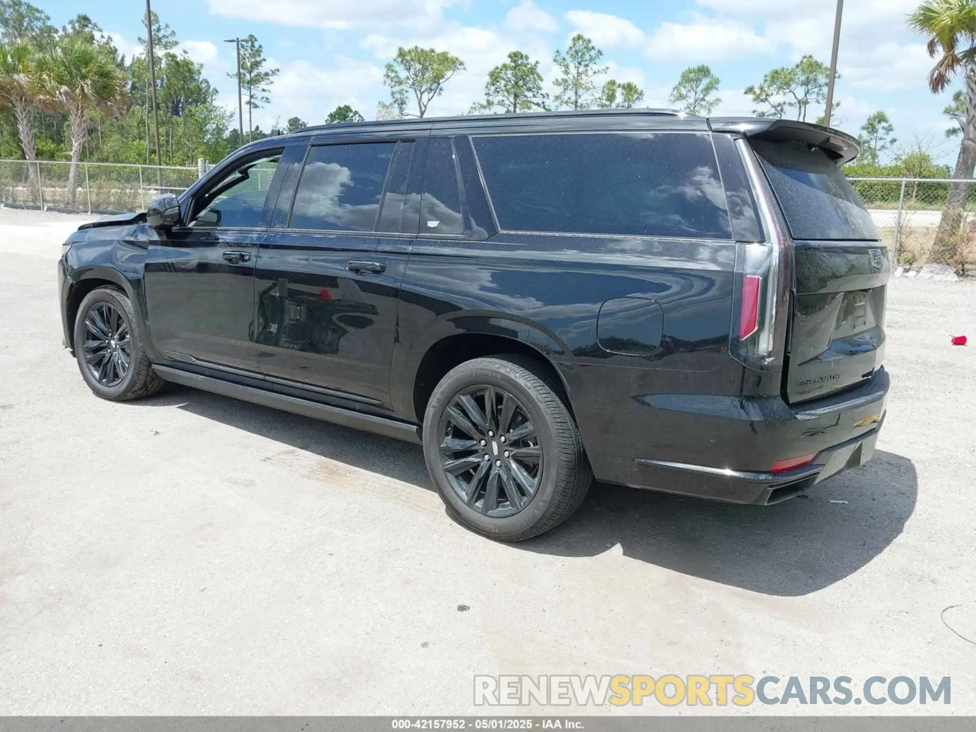 3 Photograph of a damaged car 1GYS4PKLXMR275092 CADILLAC ESCALADE ESV 2021