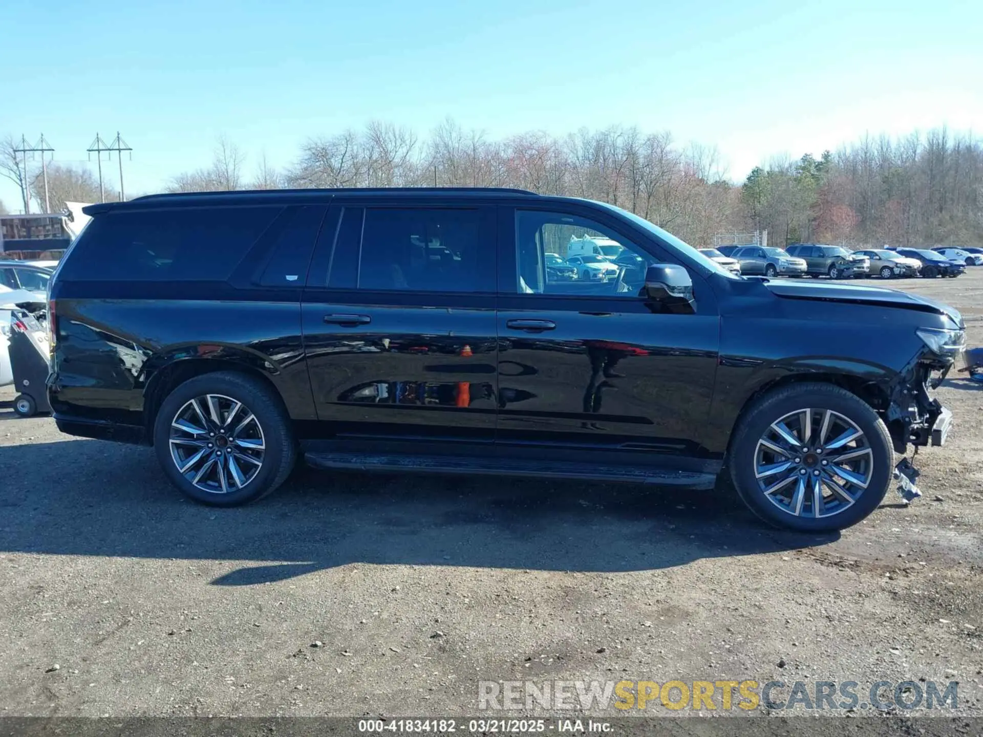 13 Фотография поврежденного автомобиля 1GYS4RKL1MR300022 CADILLAC ESCALADE ESV 2021