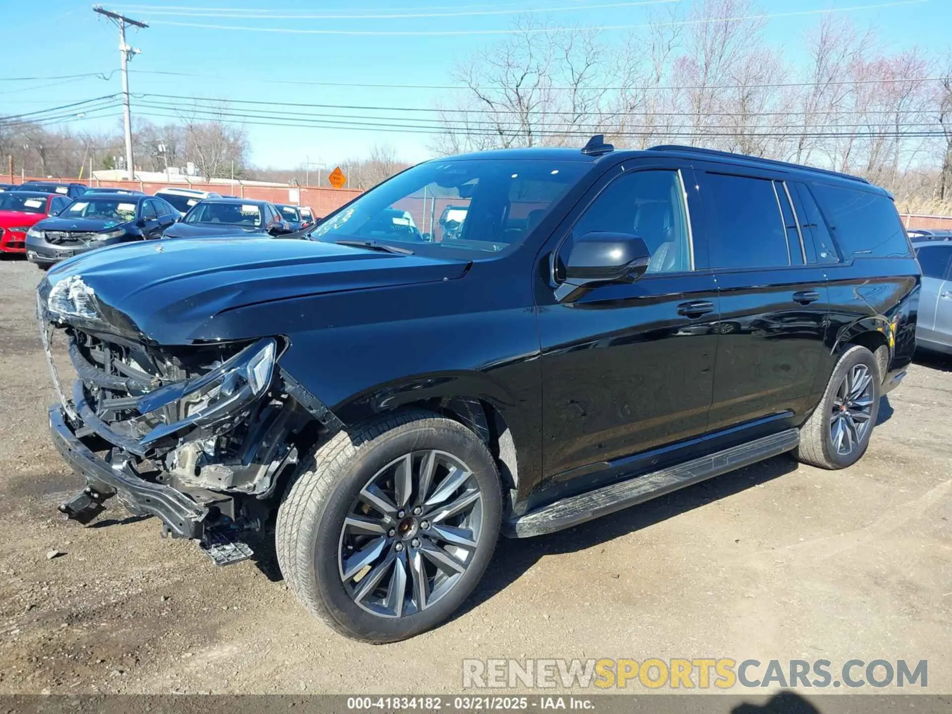 18 Фотография поврежденного автомобиля 1GYS4RKL1MR300022 CADILLAC ESCALADE ESV 2021