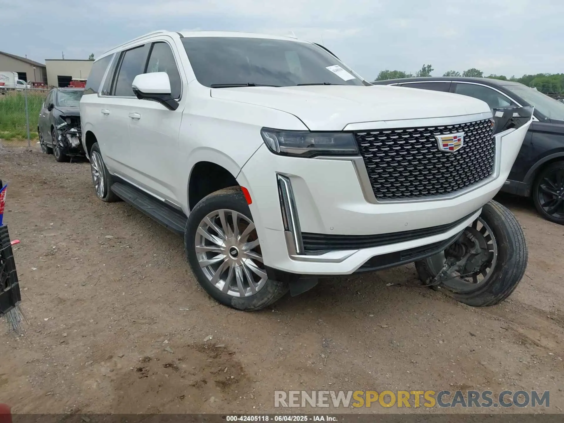 1 Photograph of a damaged car 1GYS4KKL2NR349058 CADILLAC ESCALADE ESV 2022