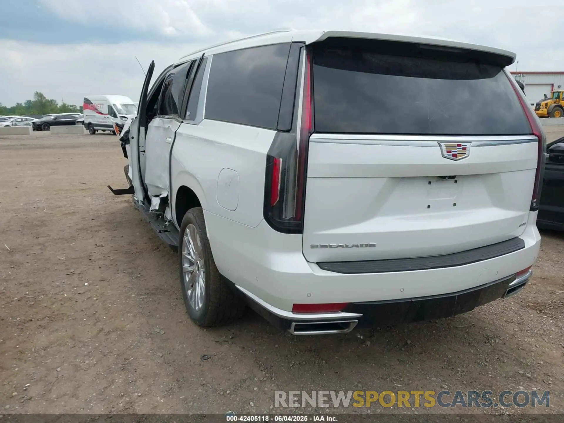 3 Photograph of a damaged car 1GYS4KKL2NR349058 CADILLAC ESCALADE ESV 2022