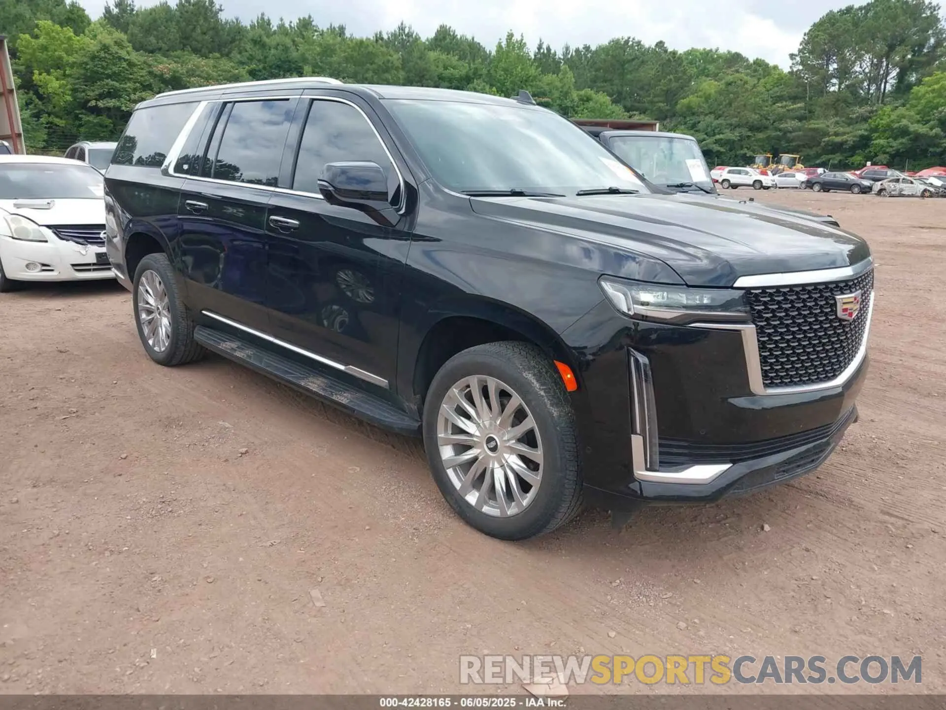 1 Photograph of a damaged car 1GYS4KKLXNR362513 CADILLAC ESCALADE ESV 2022