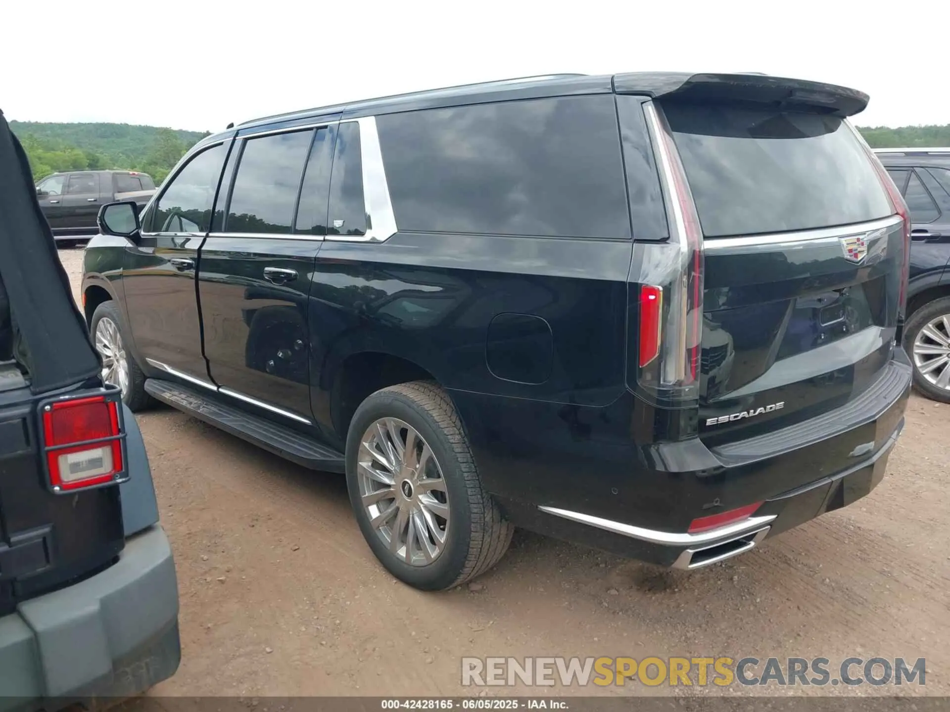 3 Photograph of a damaged car 1GYS4KKLXNR362513 CADILLAC ESCALADE ESV 2022