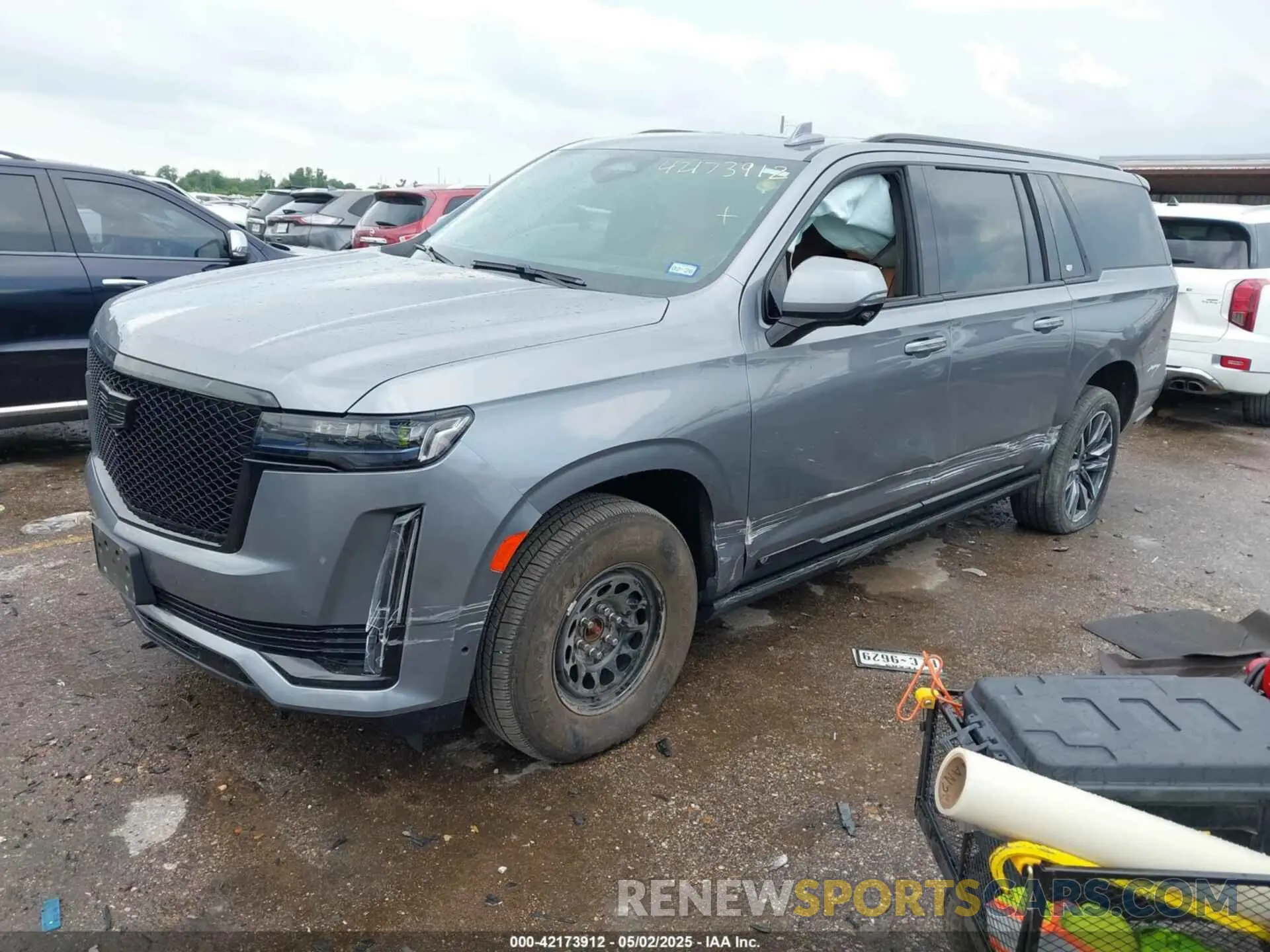 2 Фотография поврежденного автомобиля 1GYS4PKL2NR208245 CADILLAC ESCALADE ESV 2022