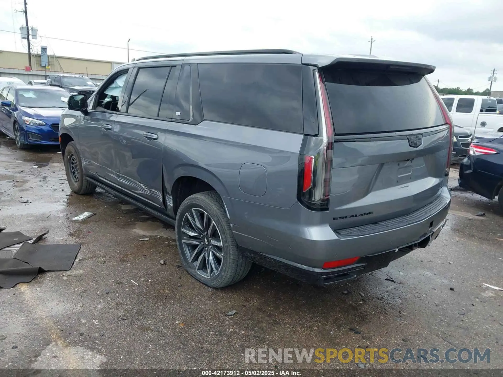 3 Фотография поврежденного автомобиля 1GYS4PKL2NR208245 CADILLAC ESCALADE ESV 2022