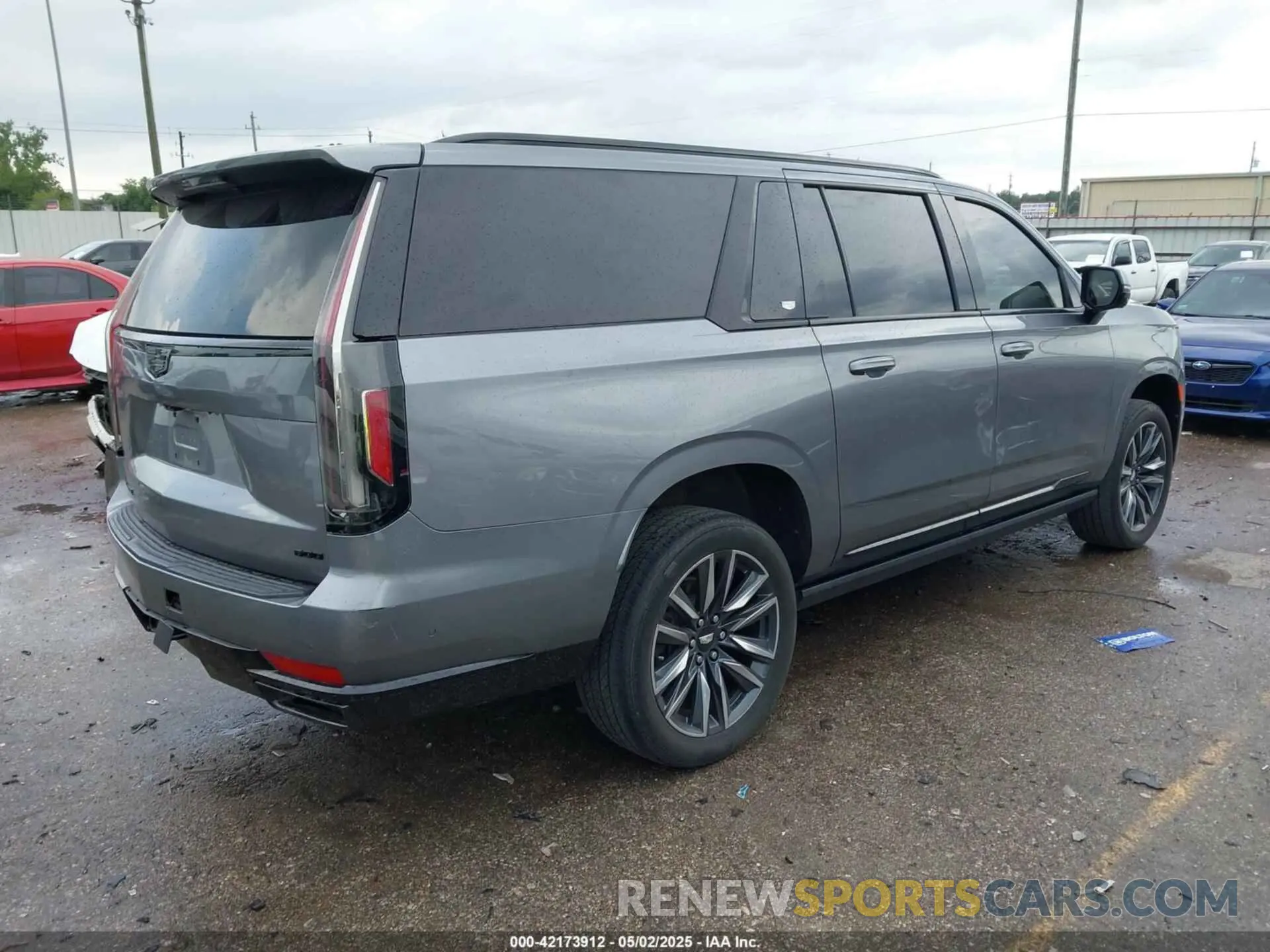 4 Фотография поврежденного автомобиля 1GYS4PKL2NR208245 CADILLAC ESCALADE ESV 2022