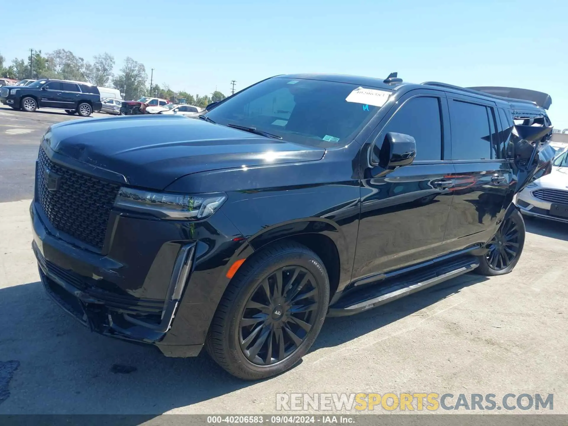 2 Photograph of a damaged car 1GYS3KKL9PR179464 CADILLAC ESCALADE ESV 2023