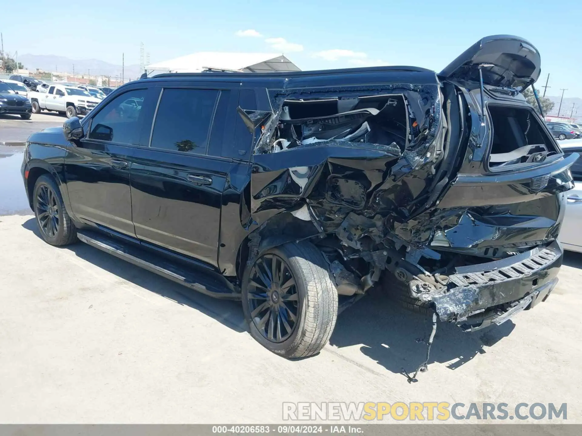 3 Photograph of a damaged car 1GYS3KKL9PR179464 CADILLAC ESCALADE ESV 2023