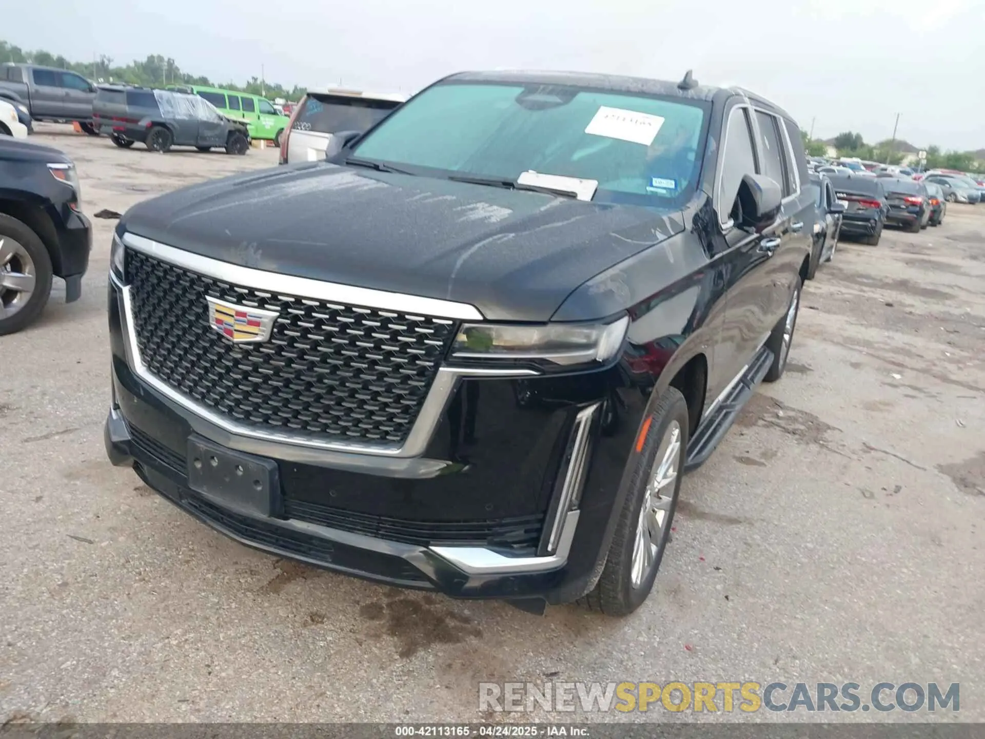 2 Фотография поврежденного автомобиля 1GYS4KKLXPR182760 CADILLAC ESCALADE ESV 2023