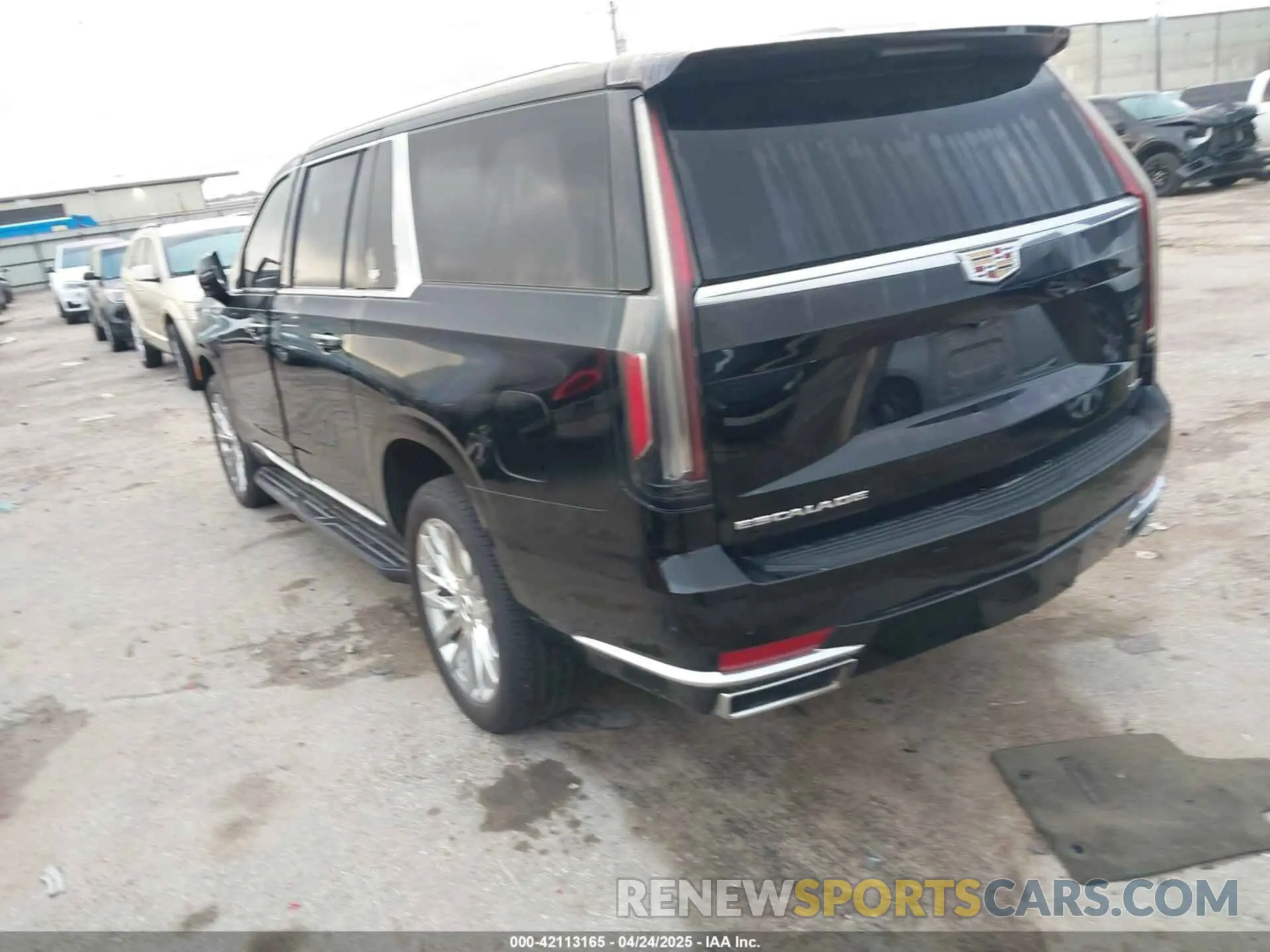 3 Фотография поврежденного автомобиля 1GYS4KKLXPR182760 CADILLAC ESCALADE ESV 2023