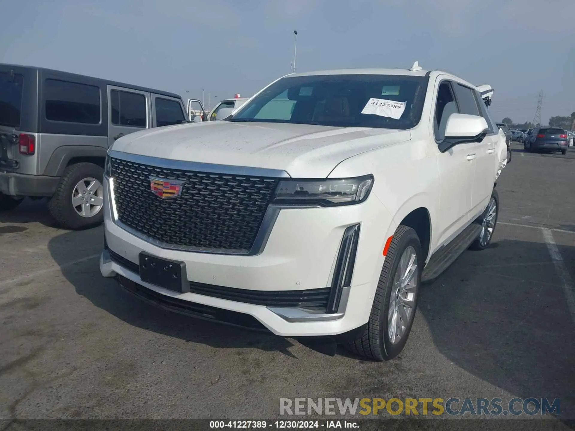 2 Photograph of a damaged car 1GYS4LKT2PR396678 CADILLAC ESCALADE ESV 2023