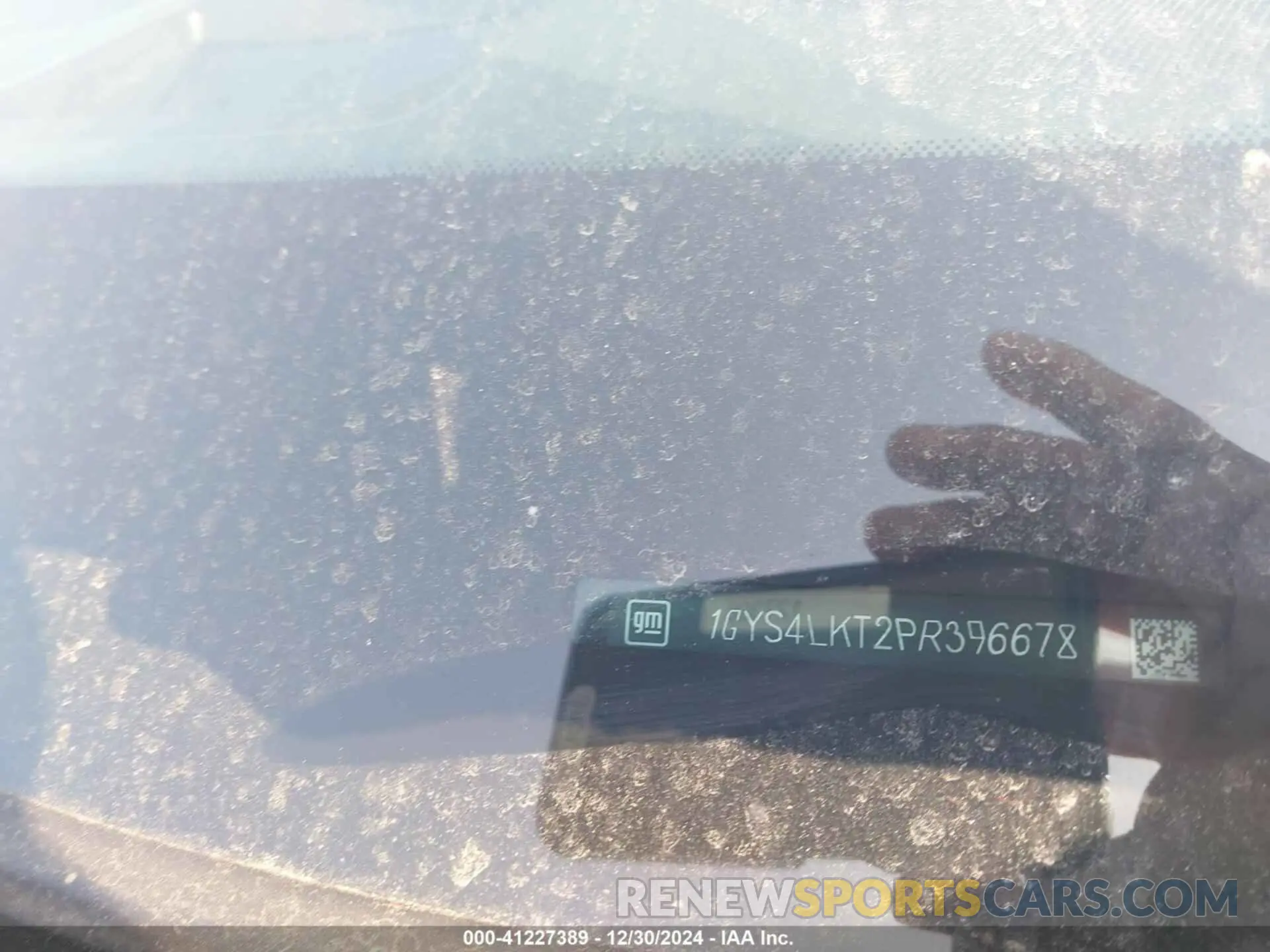 9 Photograph of a damaged car 1GYS4LKT2PR396678 CADILLAC ESCALADE ESV 2023