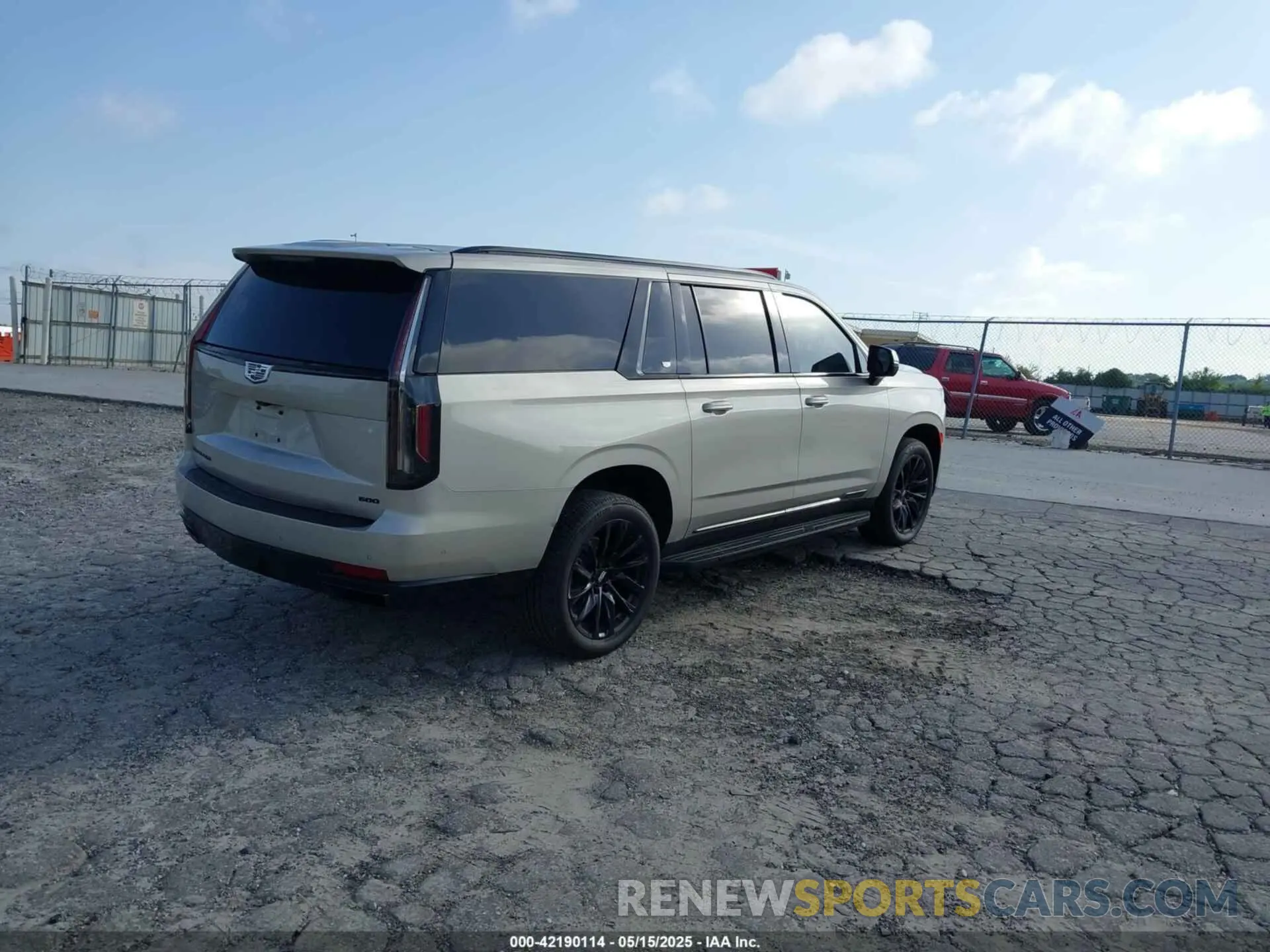 4 Photograph of a damaged car 1GYS4NKL9PR495915 CADILLAC ESCALADE ESV 2023