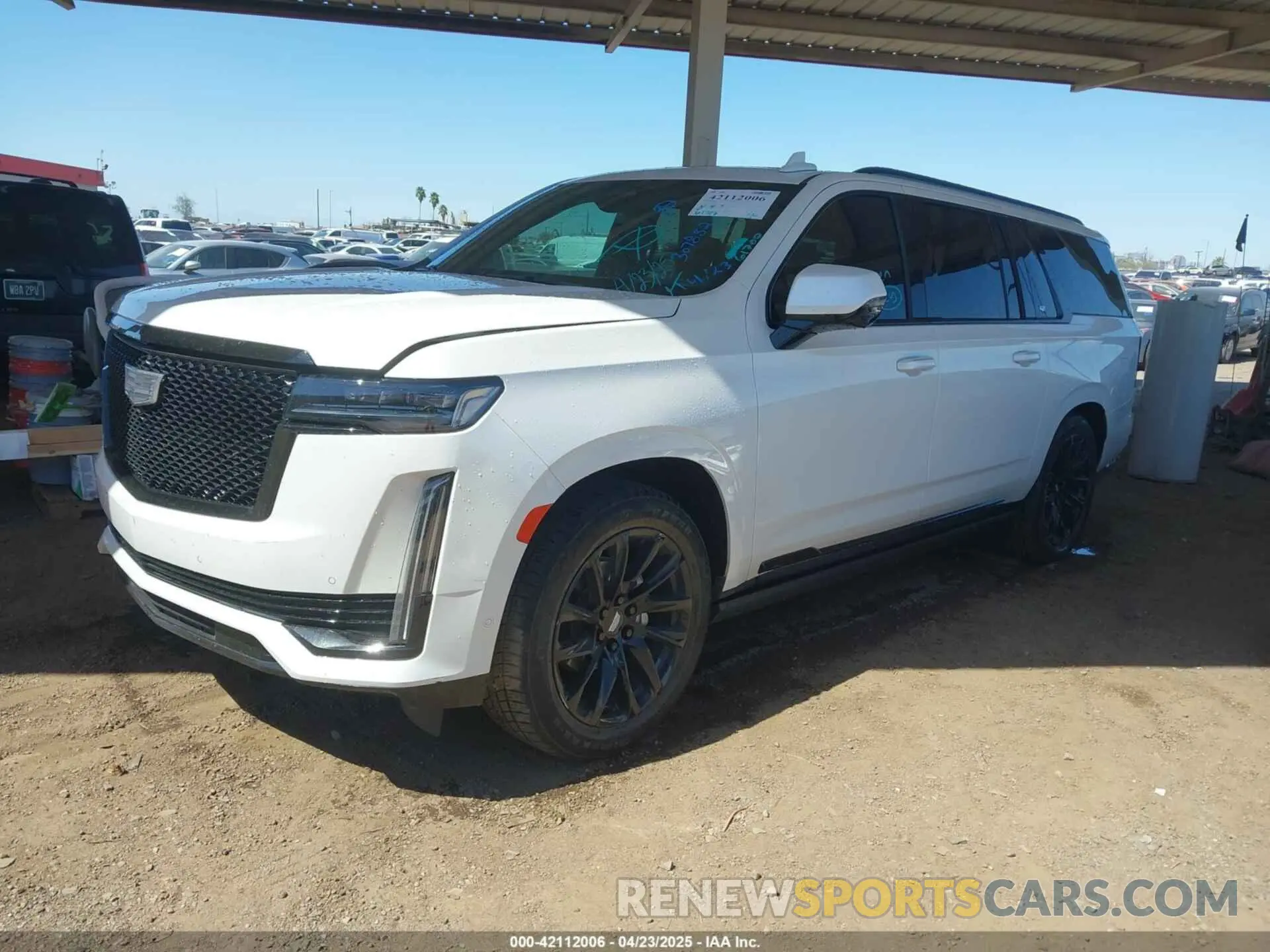 2 Photograph of a damaged car 1GYS4PKL4PR307832 CADILLAC ESCALADE ESV 2023