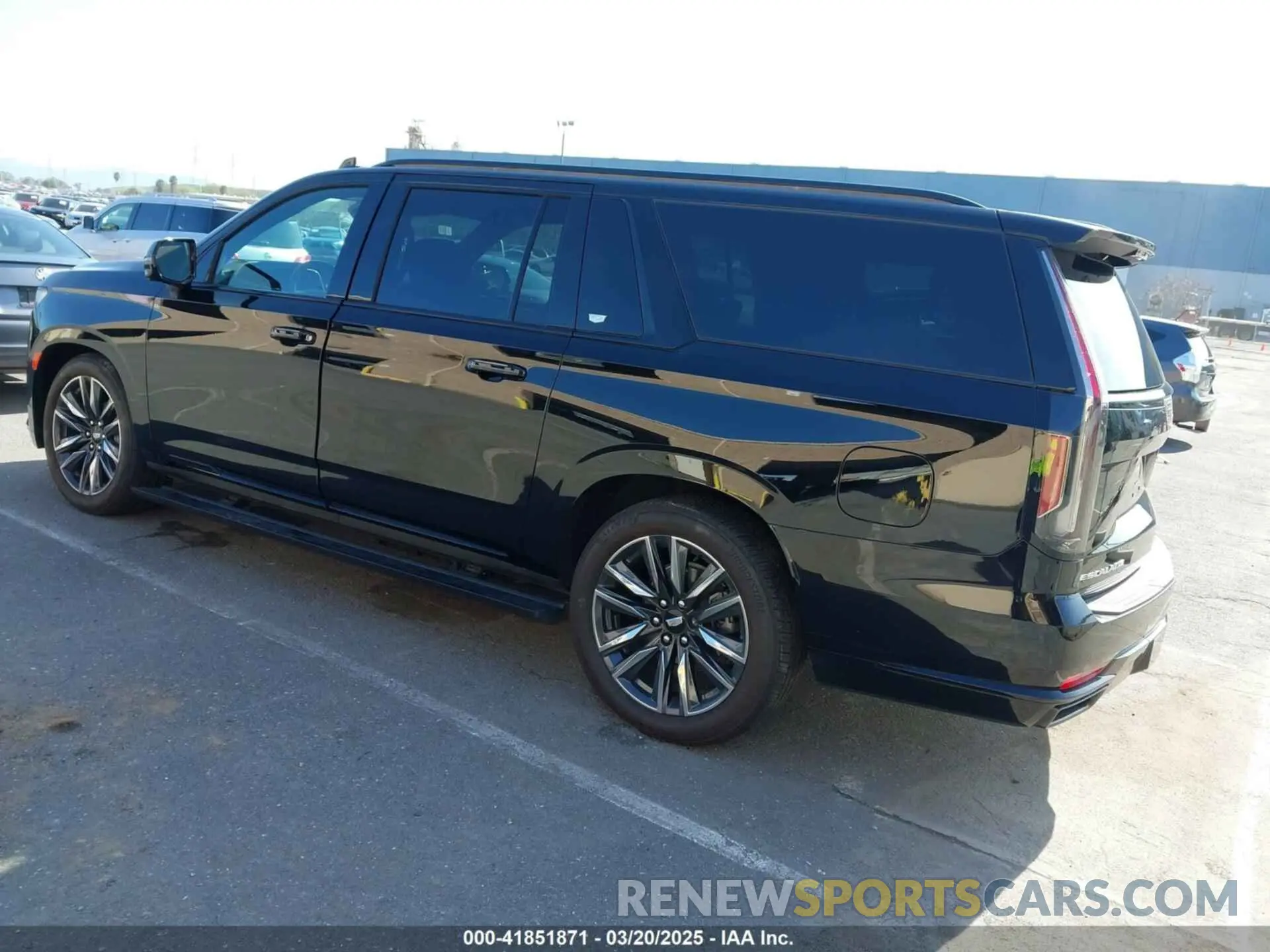 3 Фотография поврежденного автомобиля 1GYS4PKL4PR548693 CADILLAC ESCALADE ESV 2023