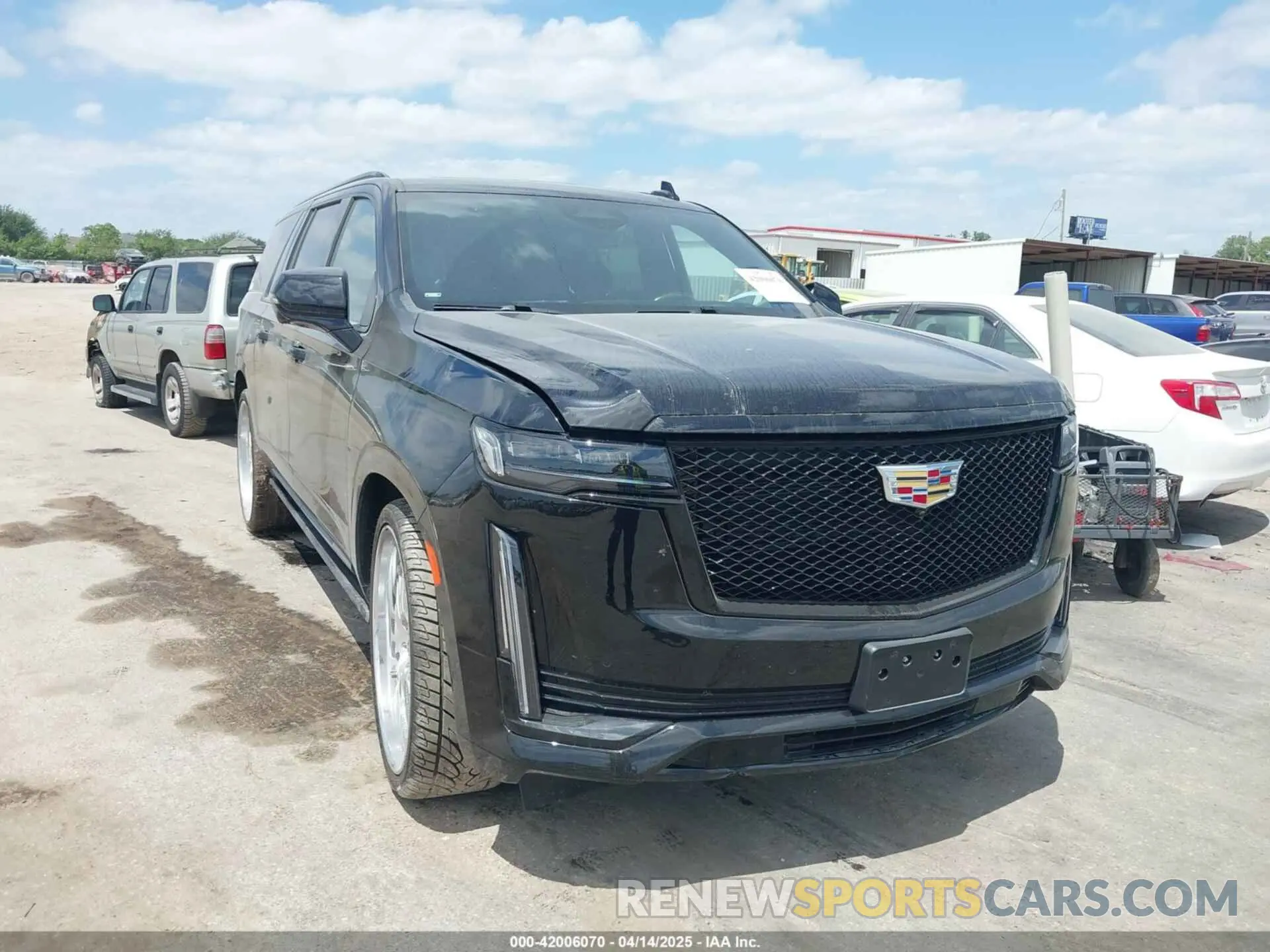 1 Фотография поврежденного автомобиля 1GYS4PKT1PR460135 CADILLAC ESCALADE ESV 2023