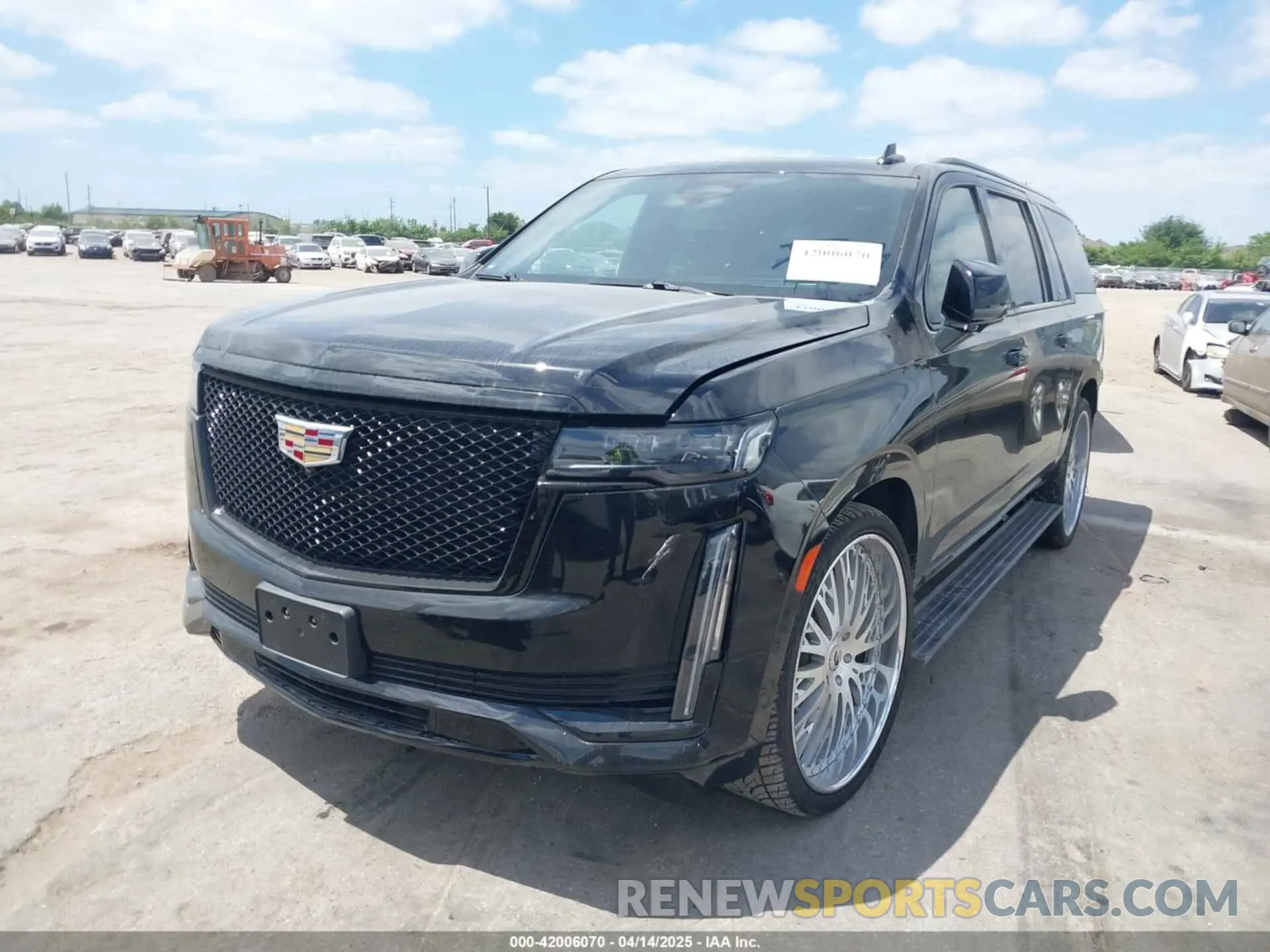 2 Фотография поврежденного автомобиля 1GYS4PKT1PR460135 CADILLAC ESCALADE ESV 2023