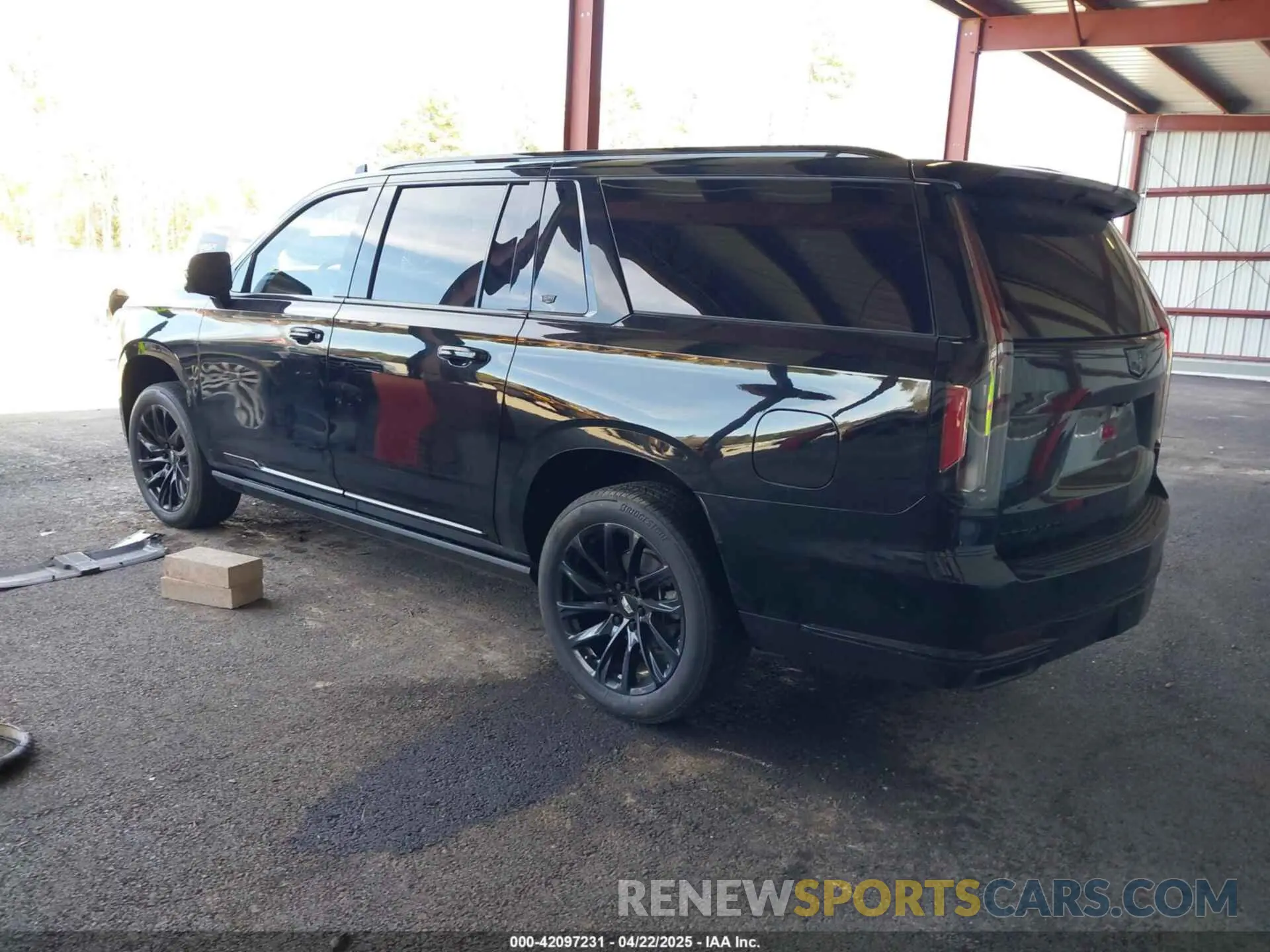 3 Фотография поврежденного автомобиля 1GYS4RKL8PR219829 CADILLAC ESCALADE ESV 2023