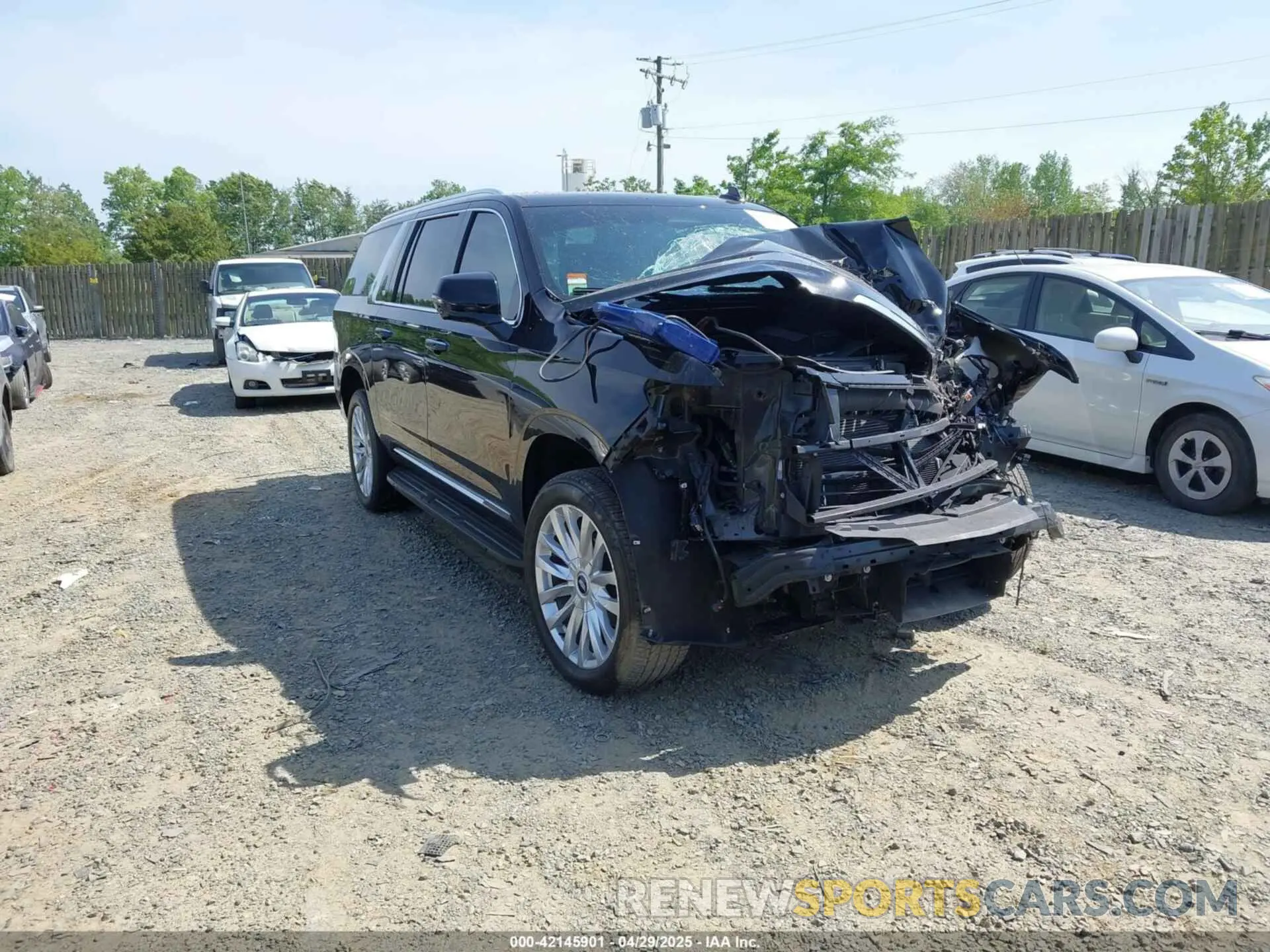 1 Фотография поврежденного автомобиля 1GYS4JKT9RR100899 CADILLAC ESCALADE ESV 2024