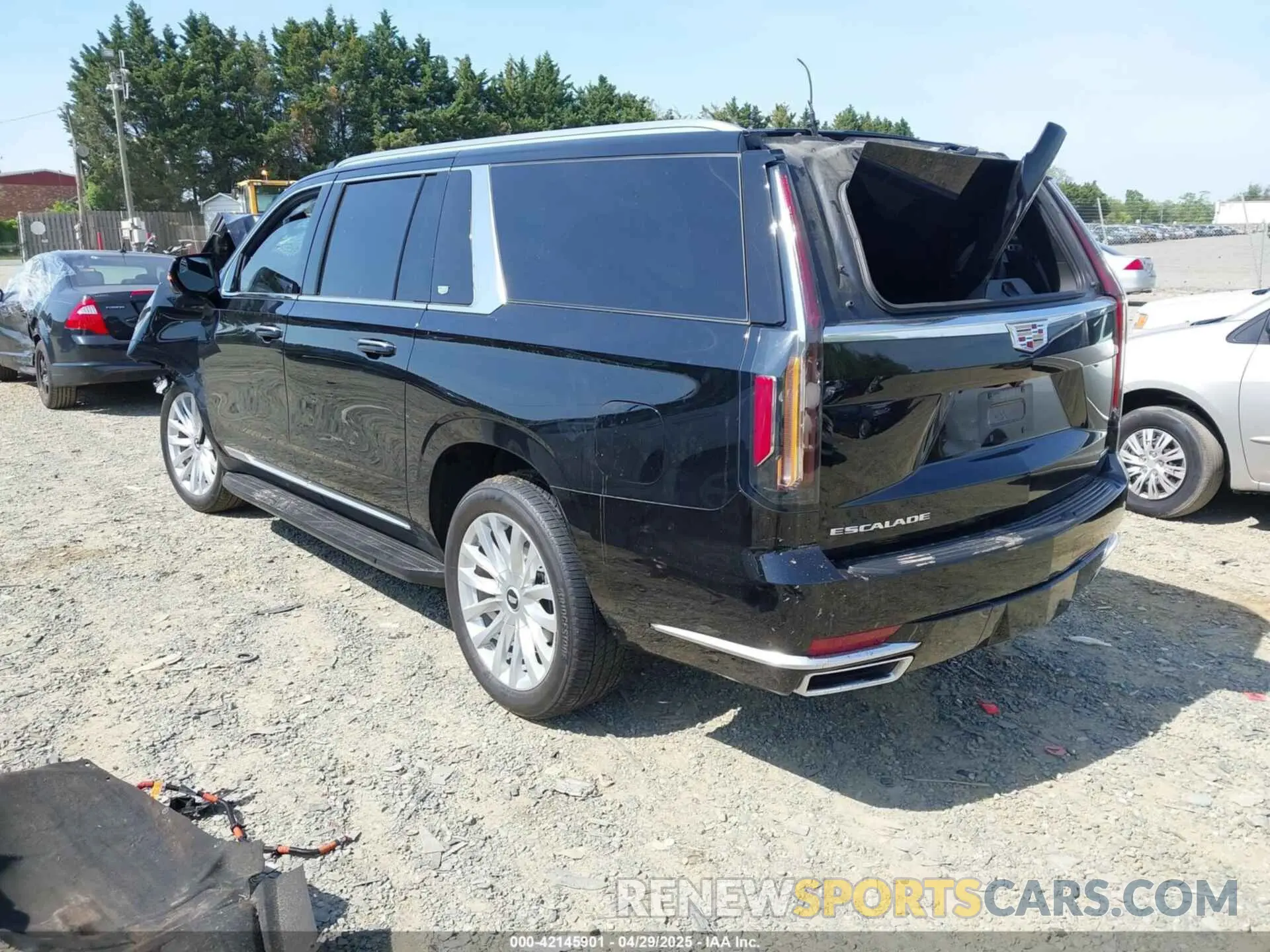 3 Фотография поврежденного автомобиля 1GYS4JKT9RR100899 CADILLAC ESCALADE ESV 2024