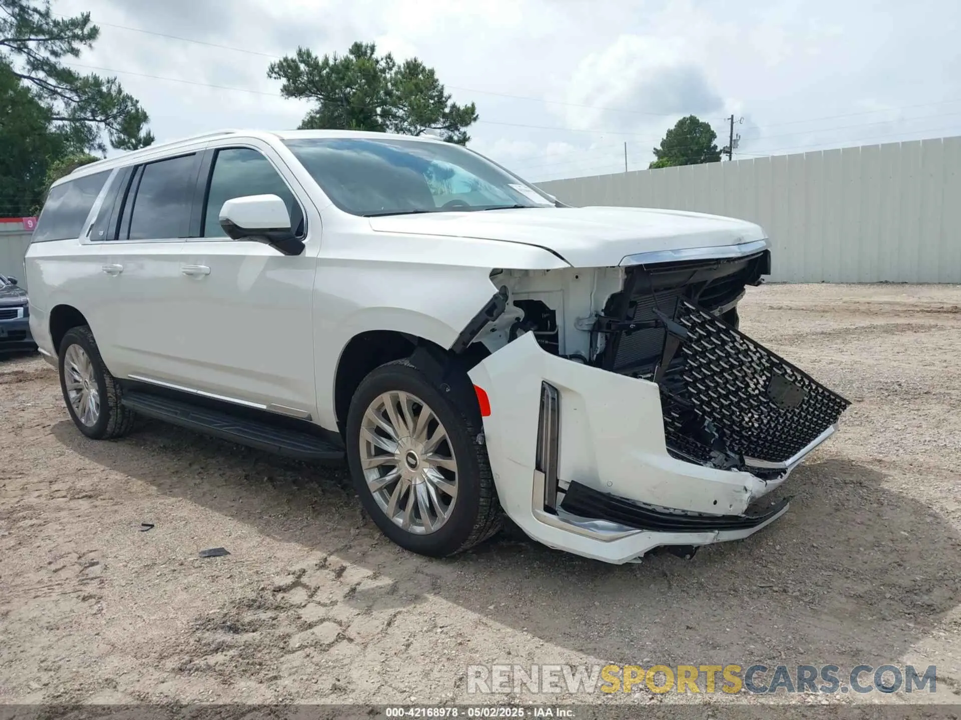1 Photograph of a damaged car 1GYS4KKL2RR357697 CADILLAC ESCALADE ESV 2024