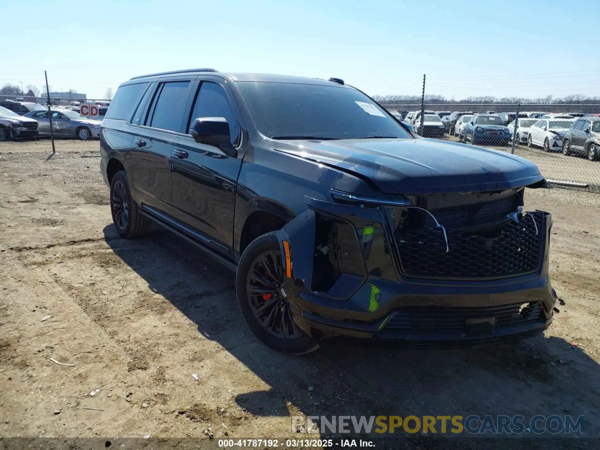 1 Фотография поврежденного автомобиля 1GYS9NRL7SR164542 CADILLAC ESCALADE ESV 2025