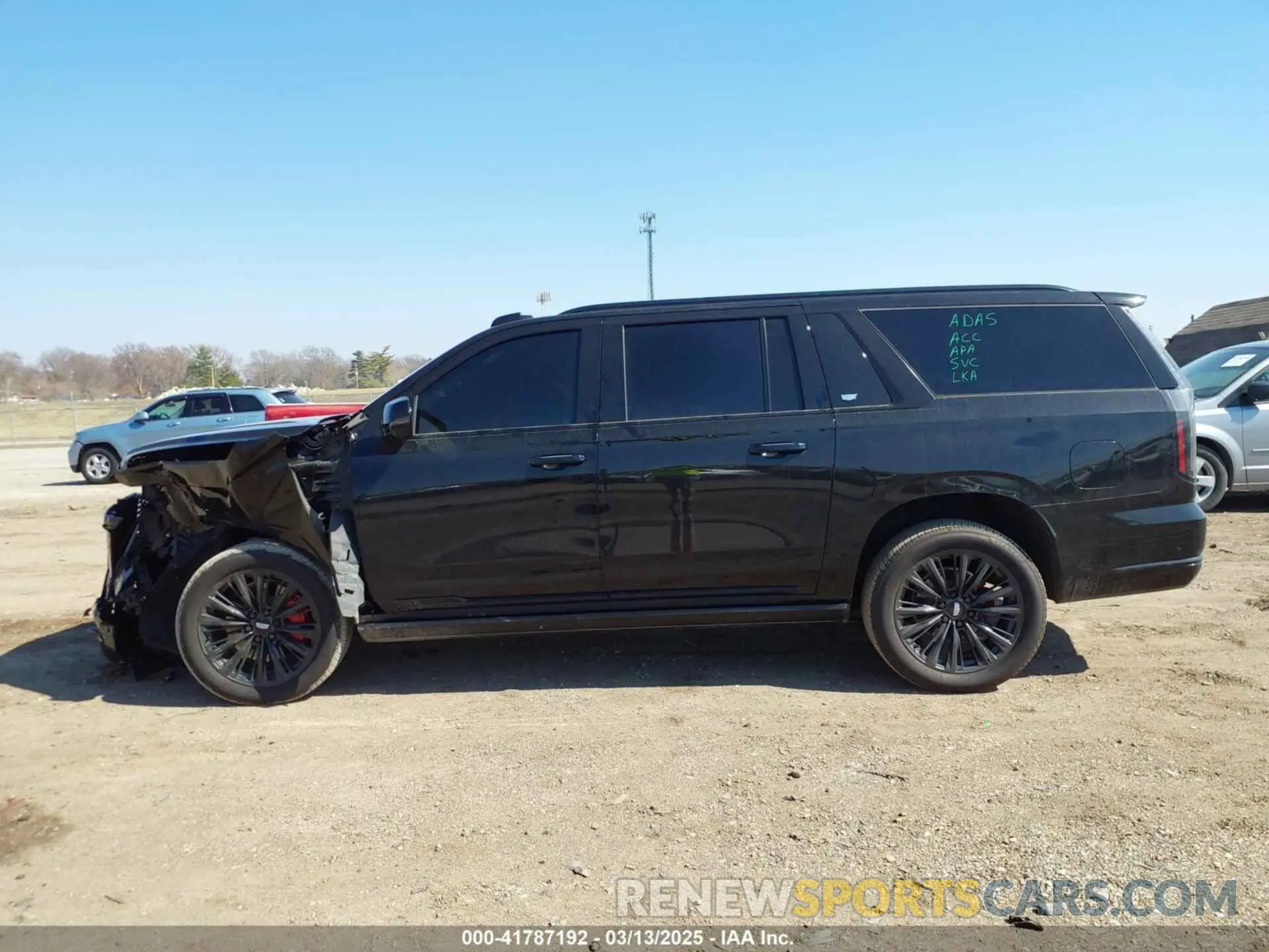 14 Фотография поврежденного автомобиля 1GYS9NRL7SR164542 CADILLAC ESCALADE ESV 2025
