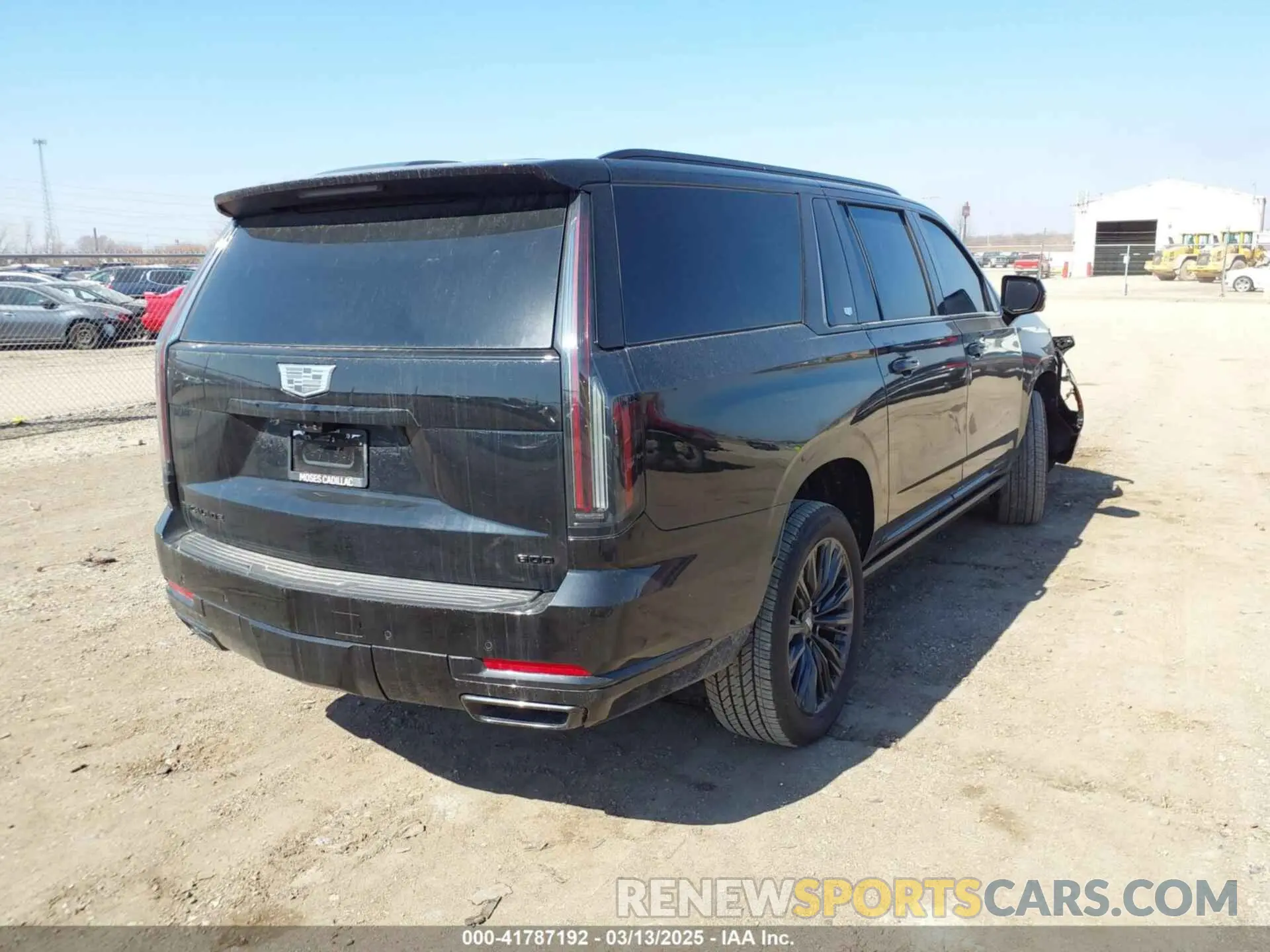 4 Фотография поврежденного автомобиля 1GYS9NRL7SR164542 CADILLAC ESCALADE ESV 2025