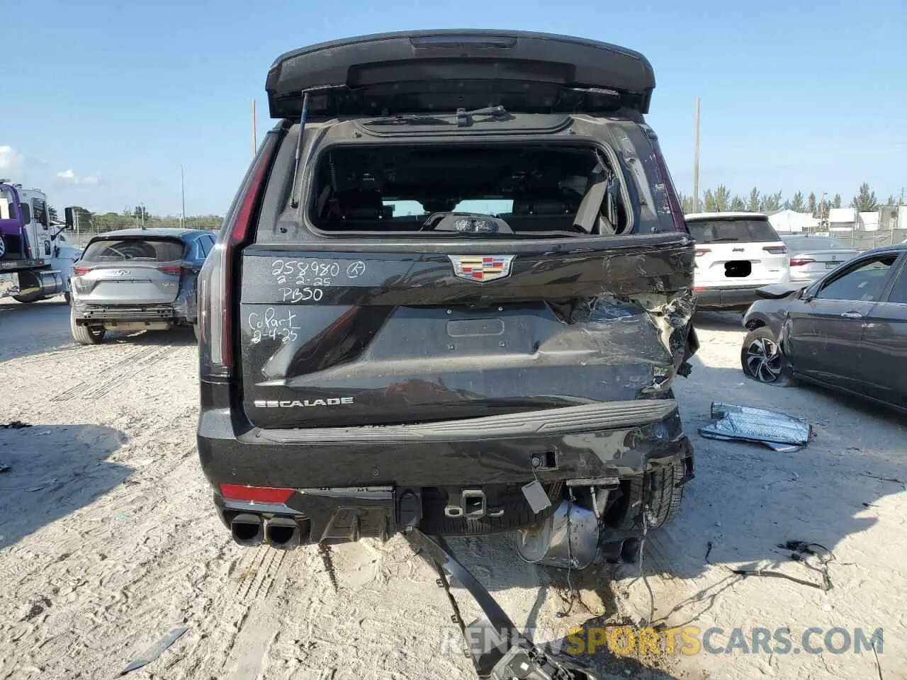 6 Фотография поврежденного автомобиля 1GYS4HK92RR125835 CADILLAC ESCALADE V 2024