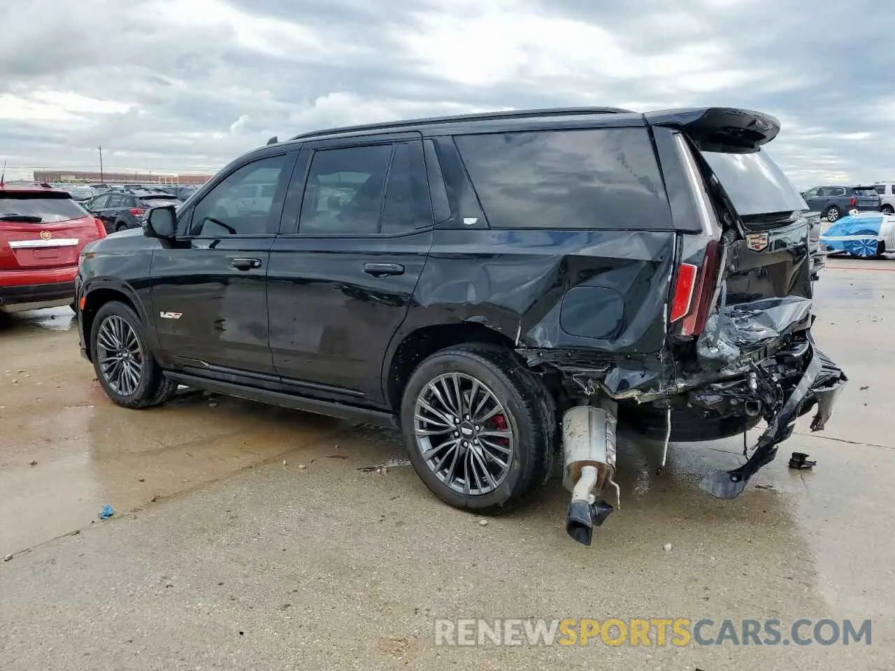 2 Фотография поврежденного автомобиля 1GYS4HK93RR139940 CADILLAC ESCALADE V 2024