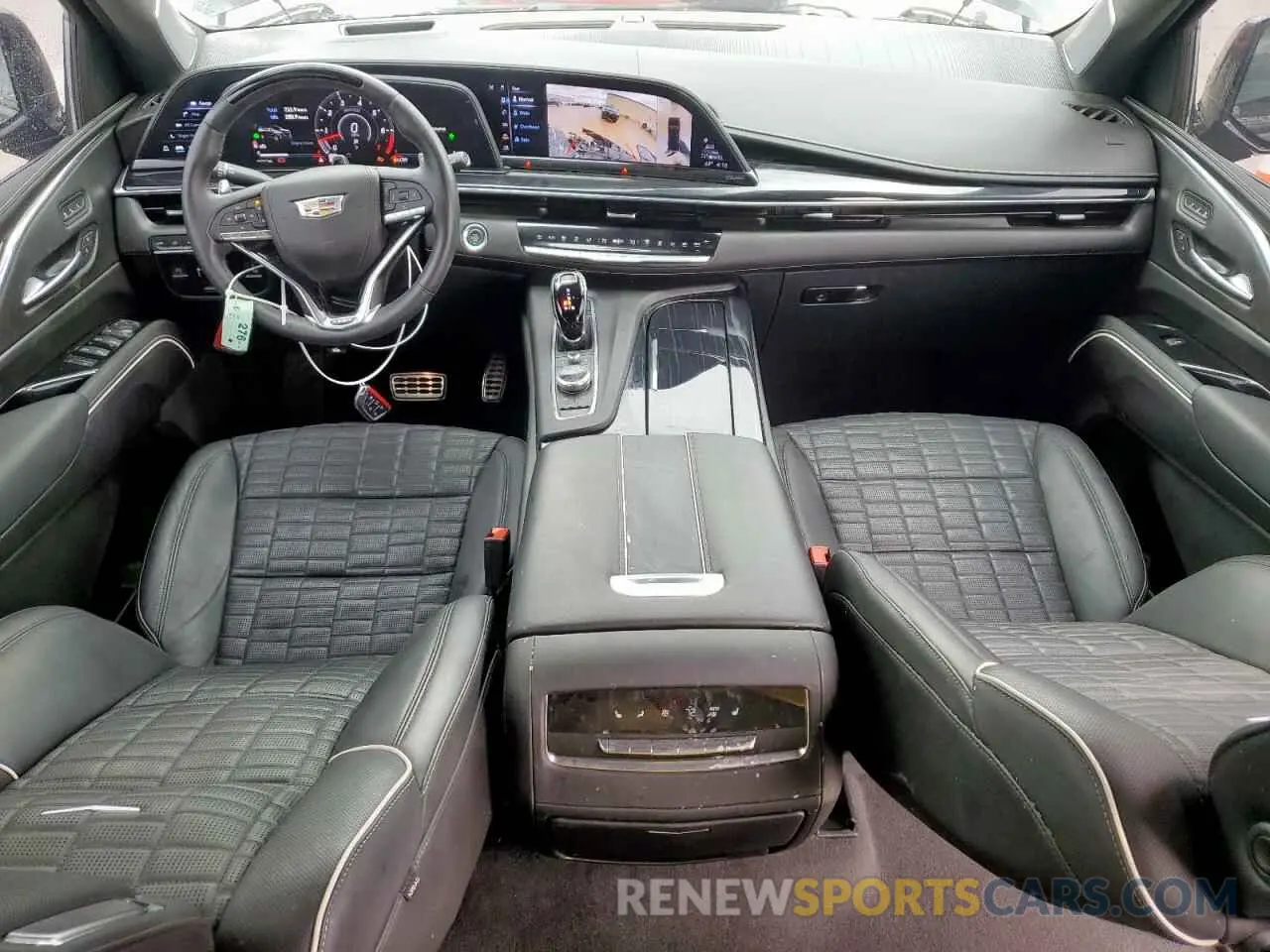 8 Фотография поврежденного автомобиля 1GYS4HK93RR139940 CADILLAC ESCALADE V 2024