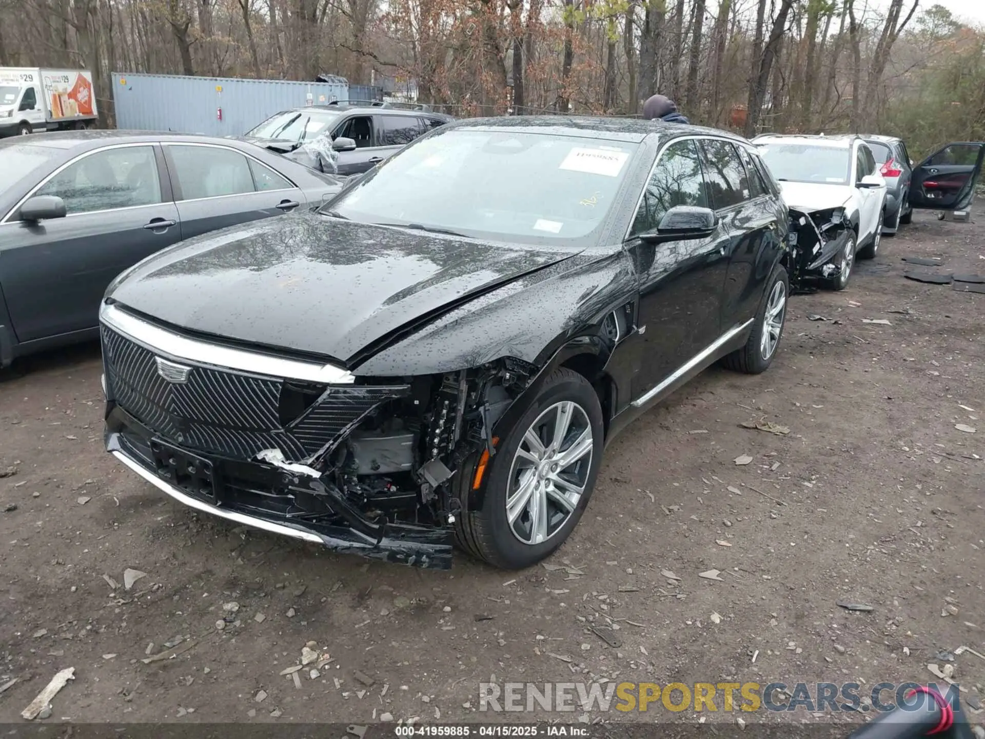 2 Photograph of a damaged car 1GYKPMRK3RZ128543 CADILLAC LYRIQ 2024