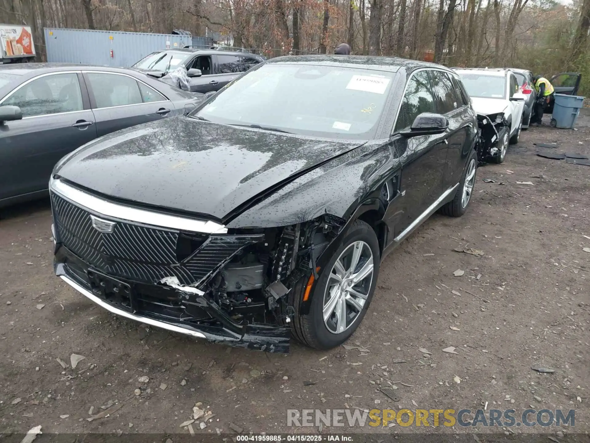6 Photograph of a damaged car 1GYKPMRK3RZ128543 CADILLAC LYRIQ 2024